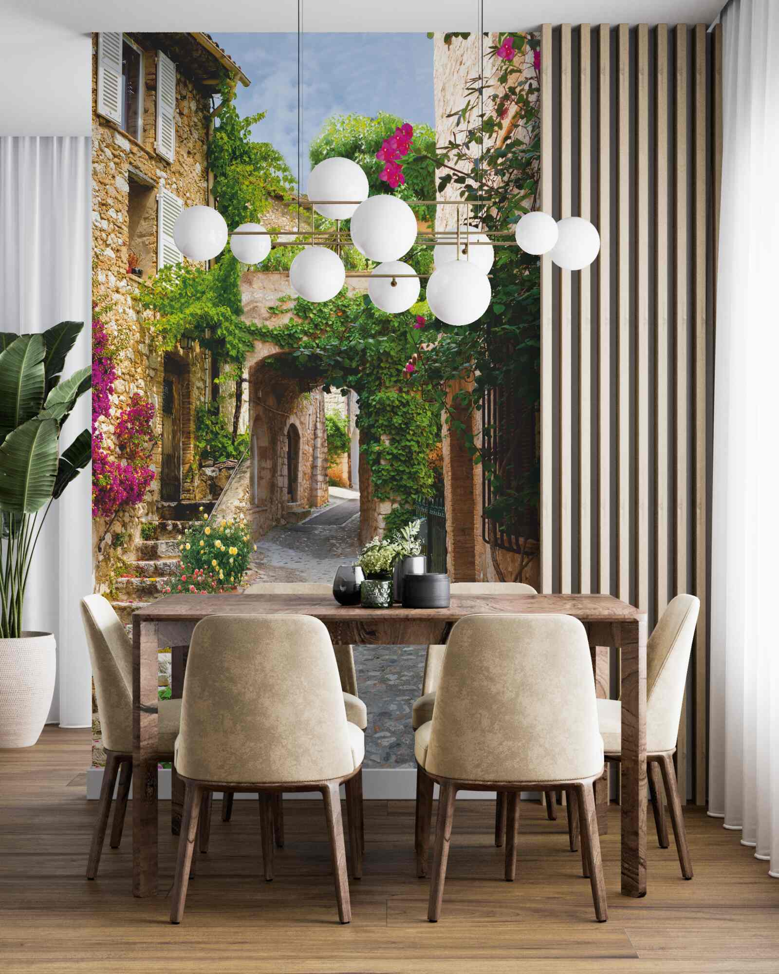 Fototapeta letná alej pri Jadranskom mori