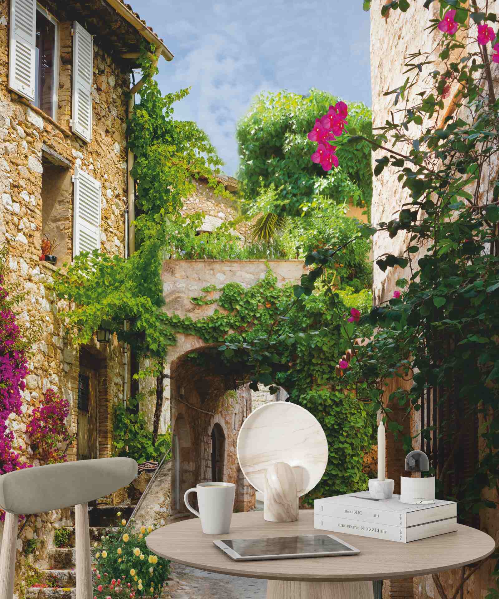 Fototapeta letná alej pri Jadranskom mori