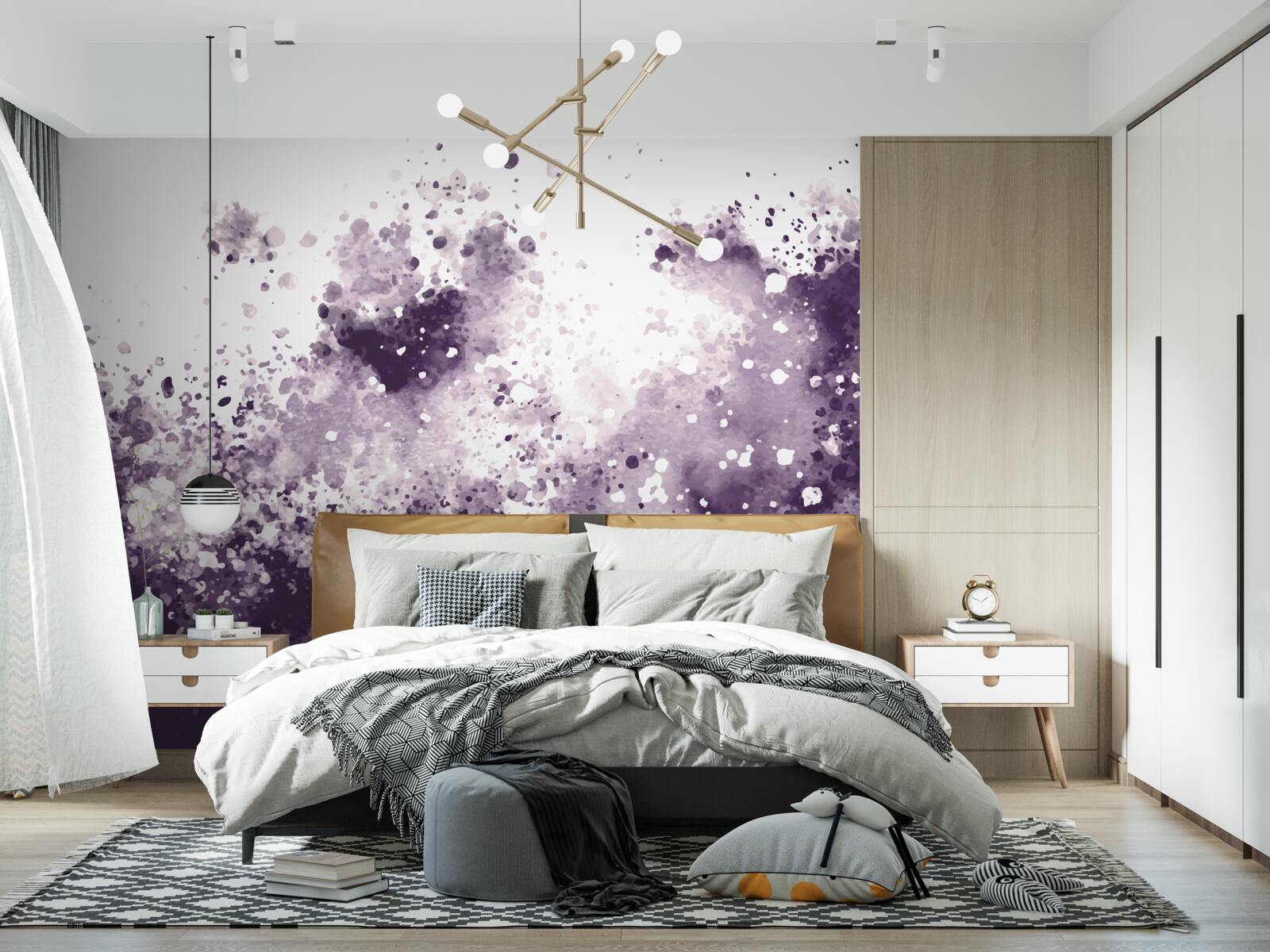 Fototapeta nahnevaná vodná plocha