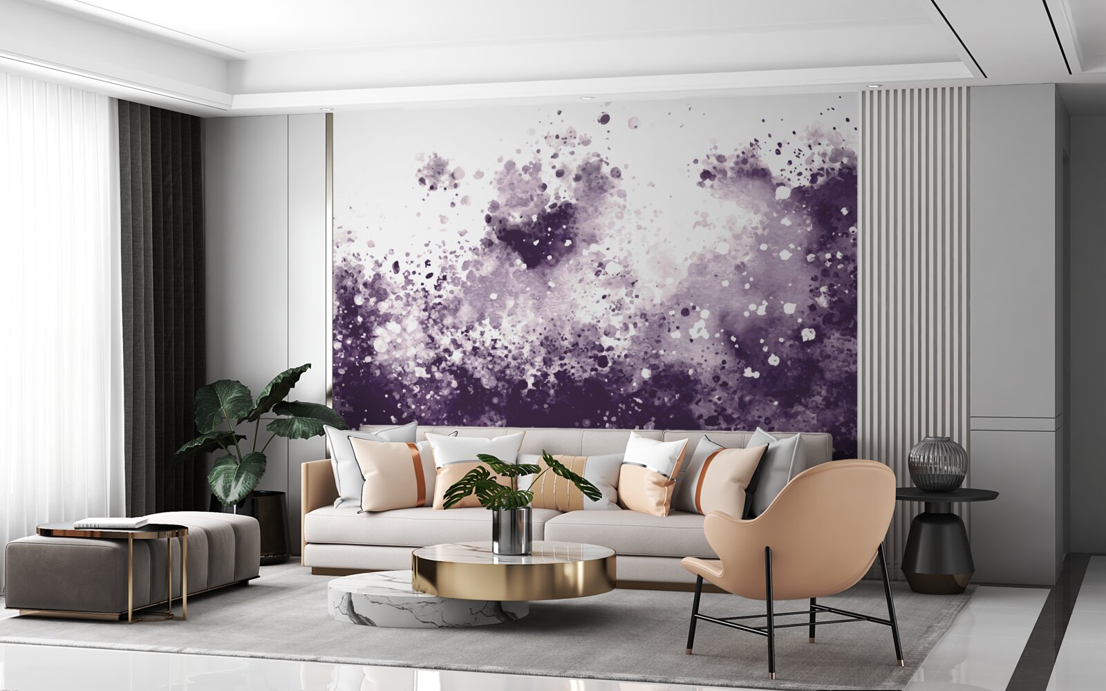 Fototapeta nahnevaná vodná plocha