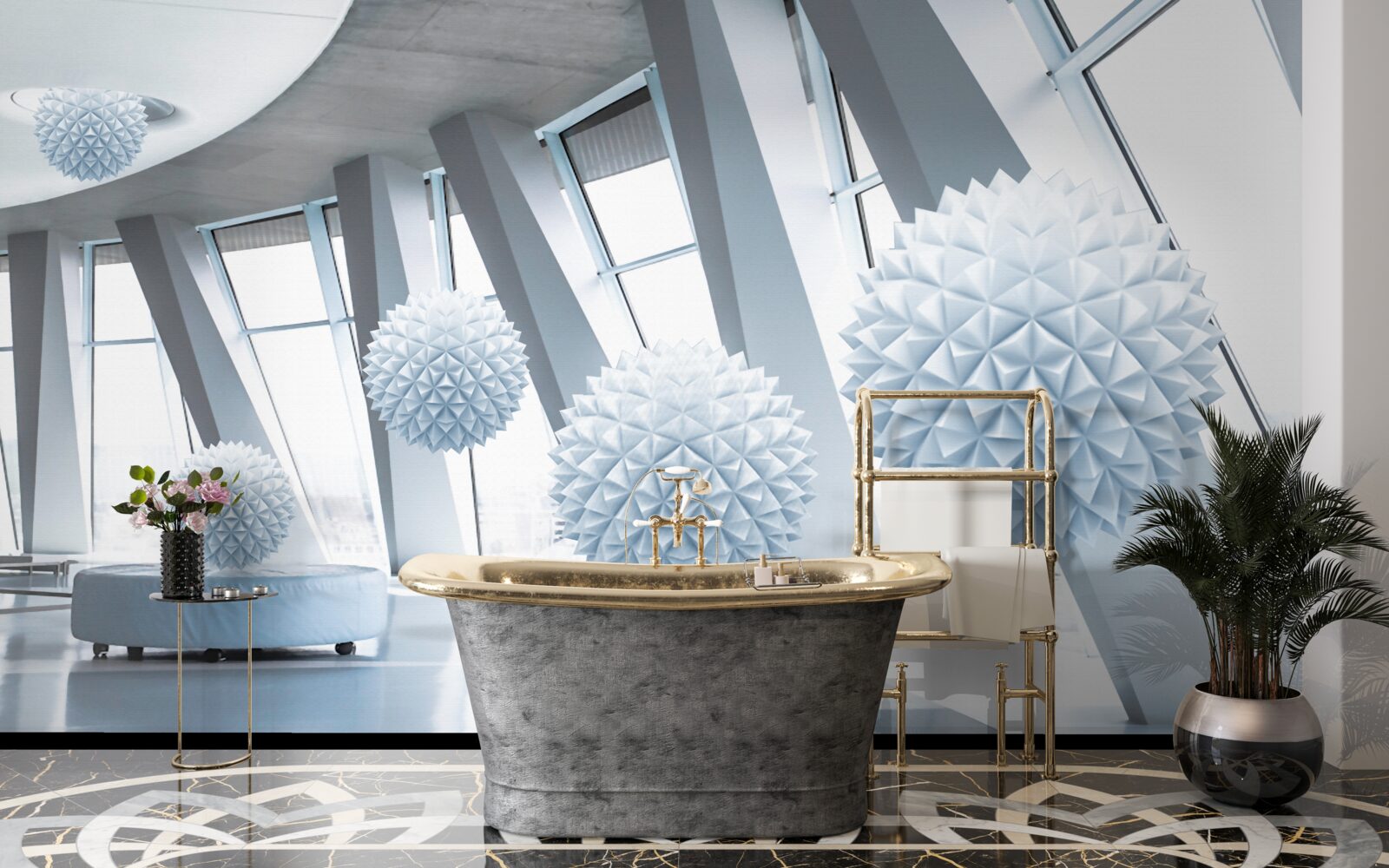 Fototapeta gule miznú v hlbinách vesmíru