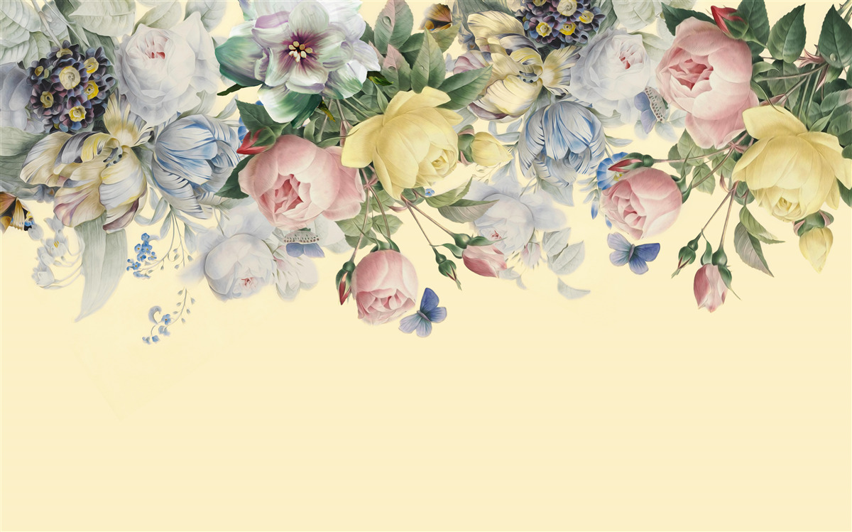 Fototapeta jemné odtiene rôznych farieb