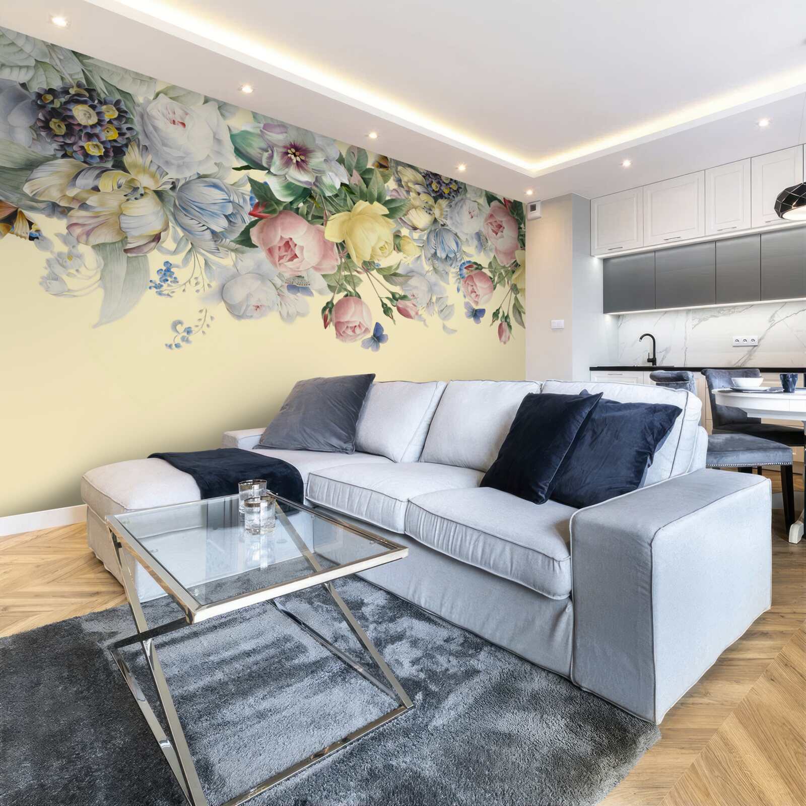 Fototapeta jemné odtiene rôznych farieb