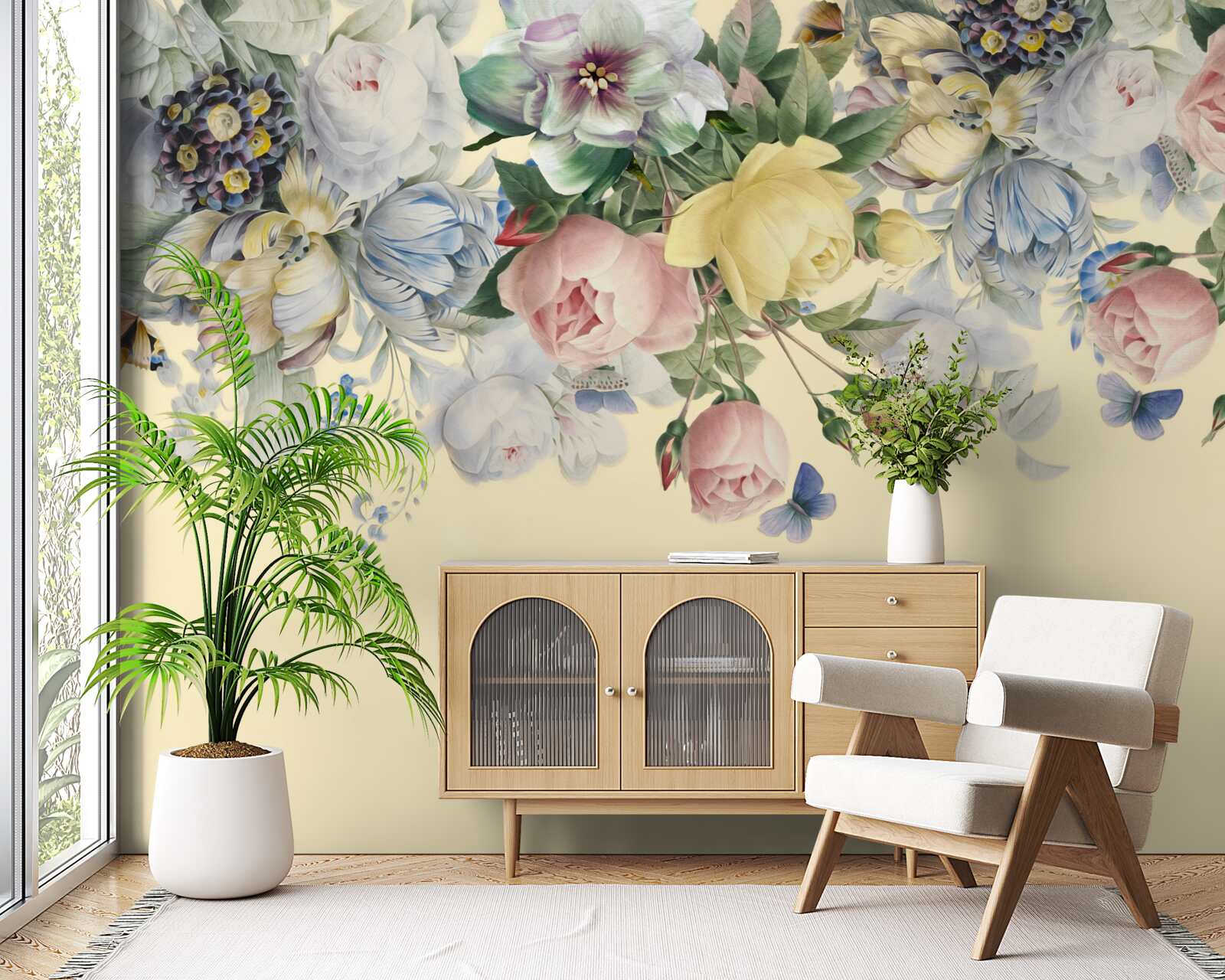 Fototapeta jemné odtiene rôznych farieb