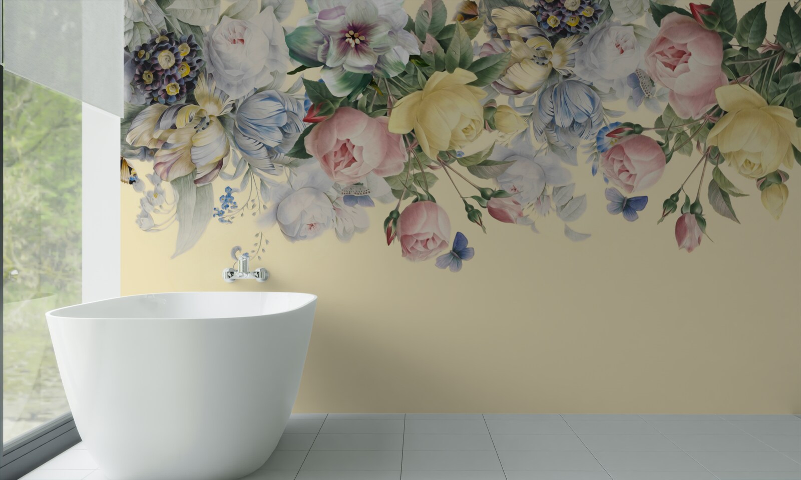 Fototapeta jemné odtiene rôznych farieb