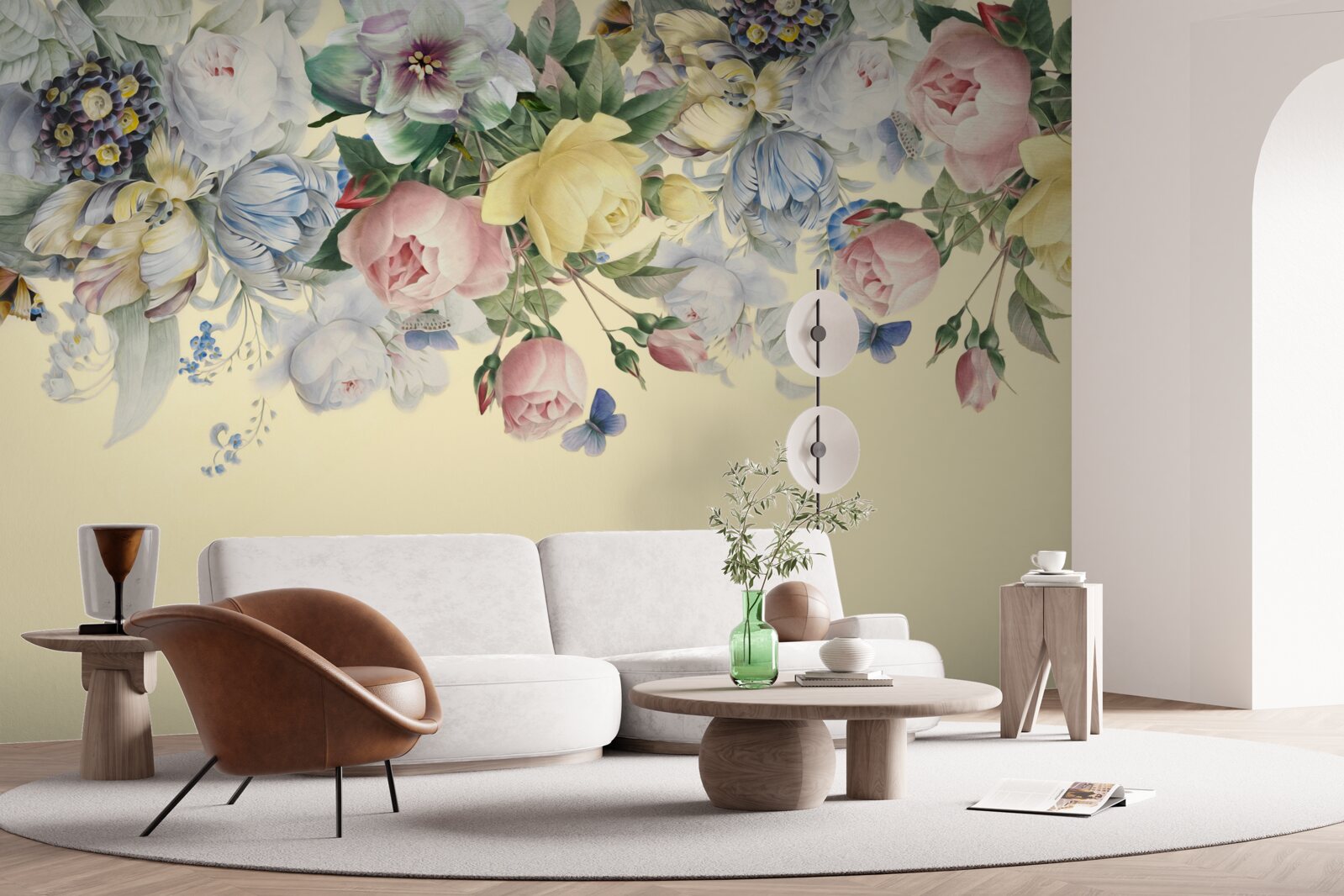 Fototapeta jemné odtiene rôznych farieb