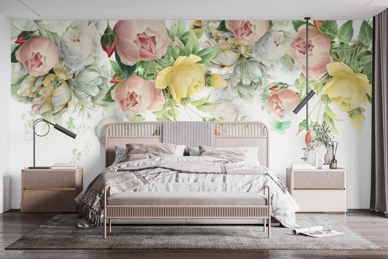 Fototapeta súbor jesennej flóry