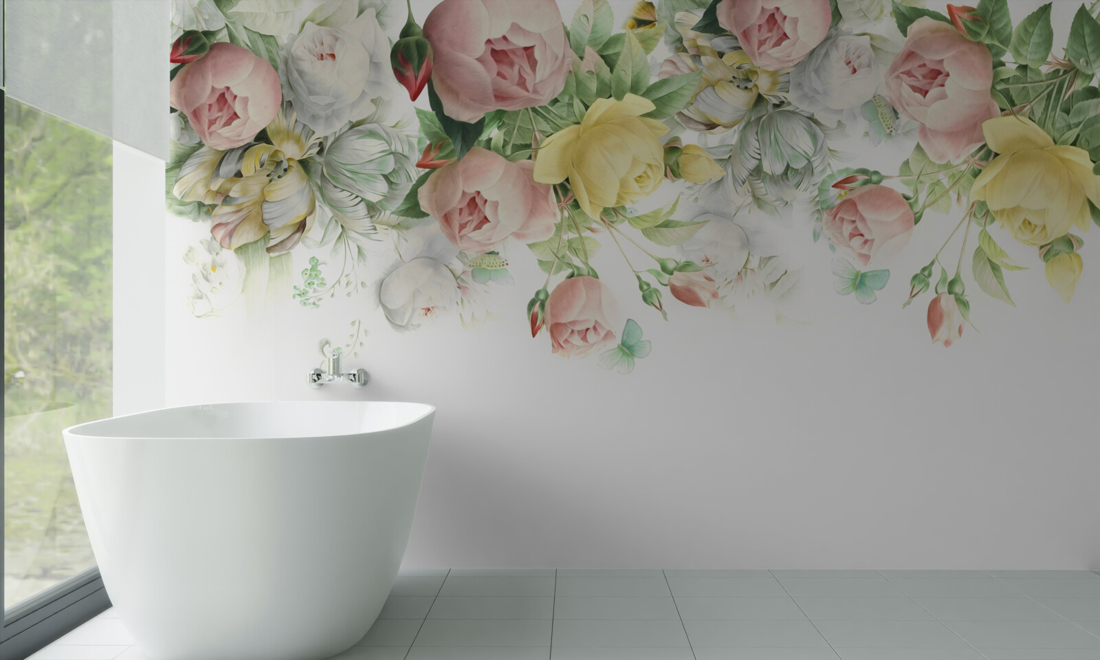 Fototapeta súbor jesennej flóry