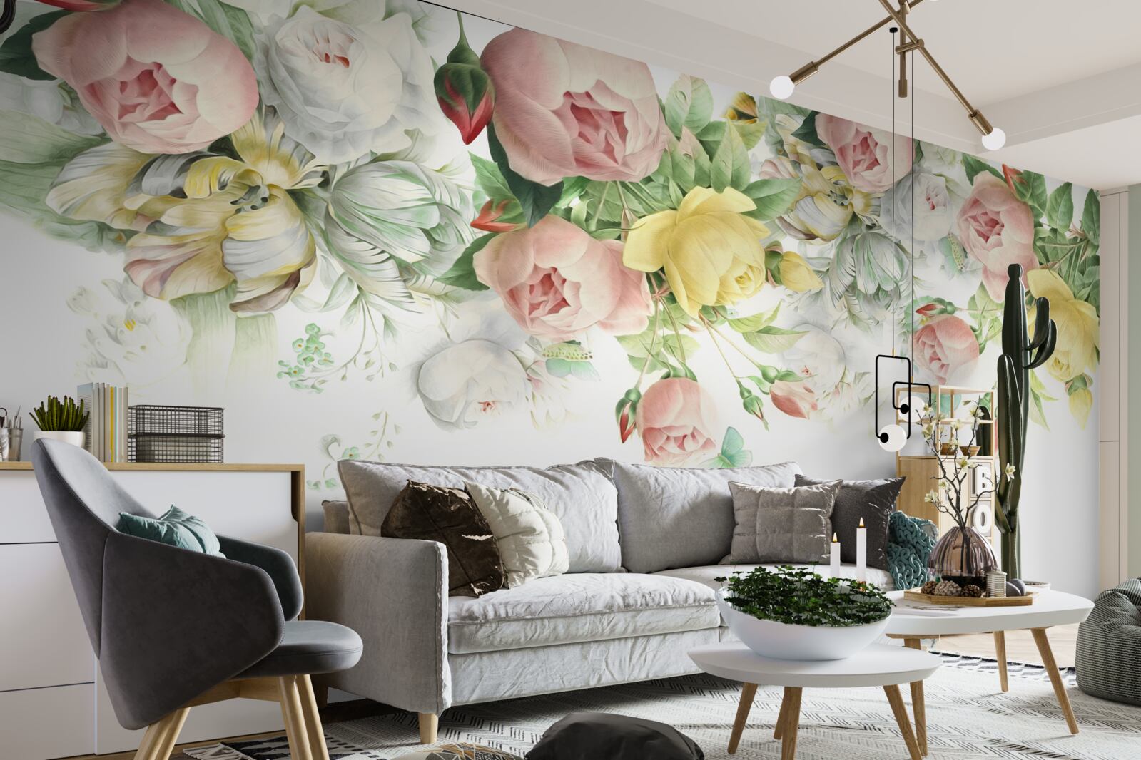 Fototapeta súbor jesennej flóry