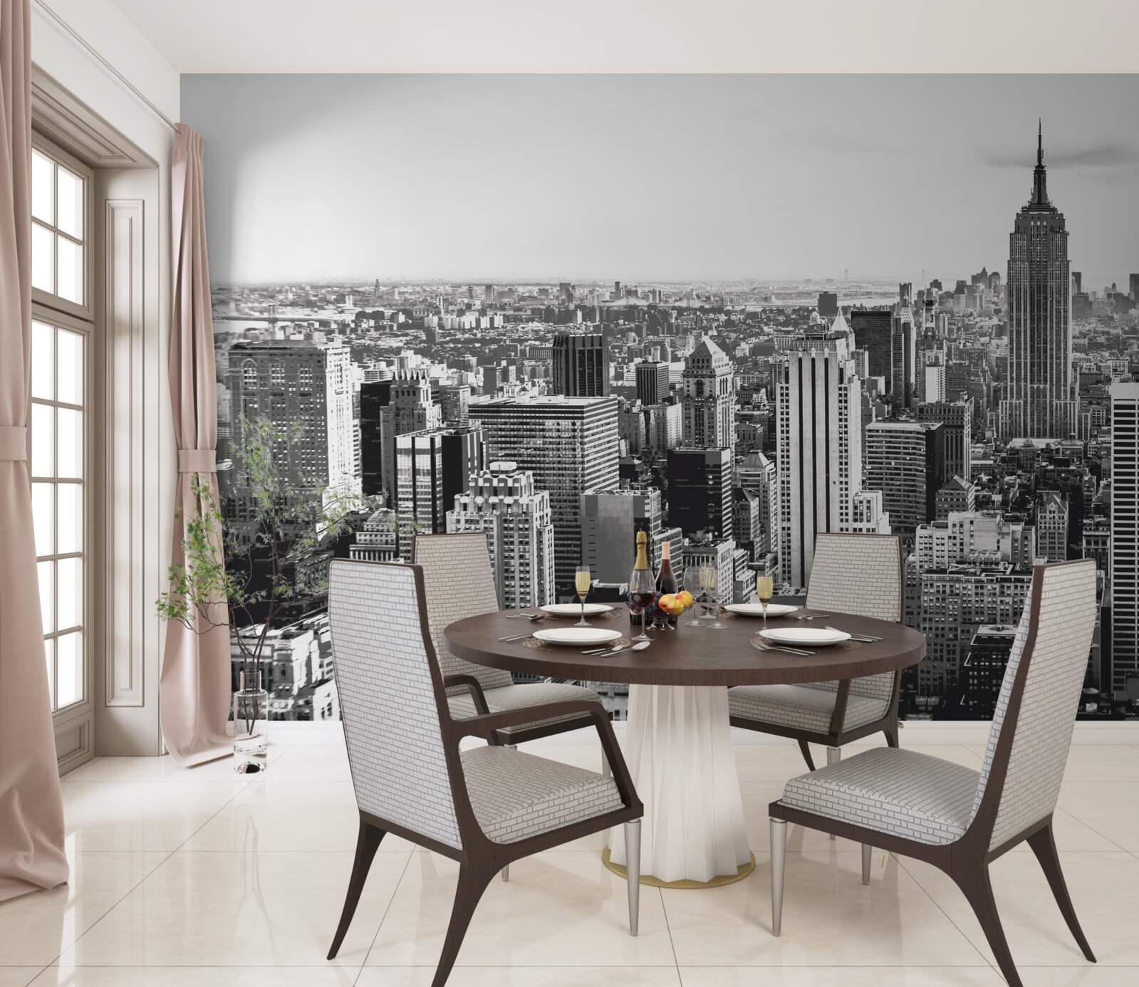 Fototapeta Vintage pohľad na Manhattan