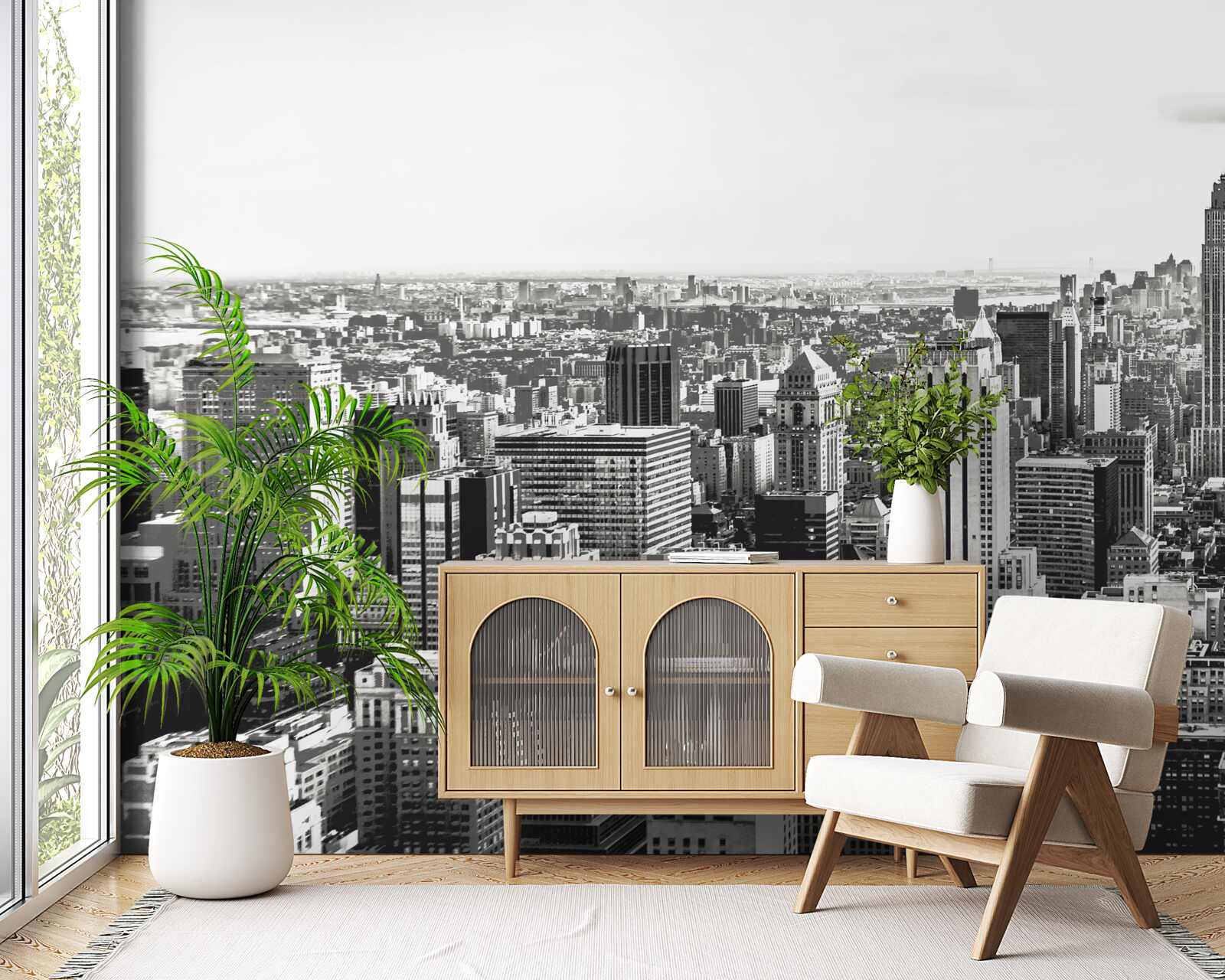 Fototapeta Vintage pohľad na Manhattan