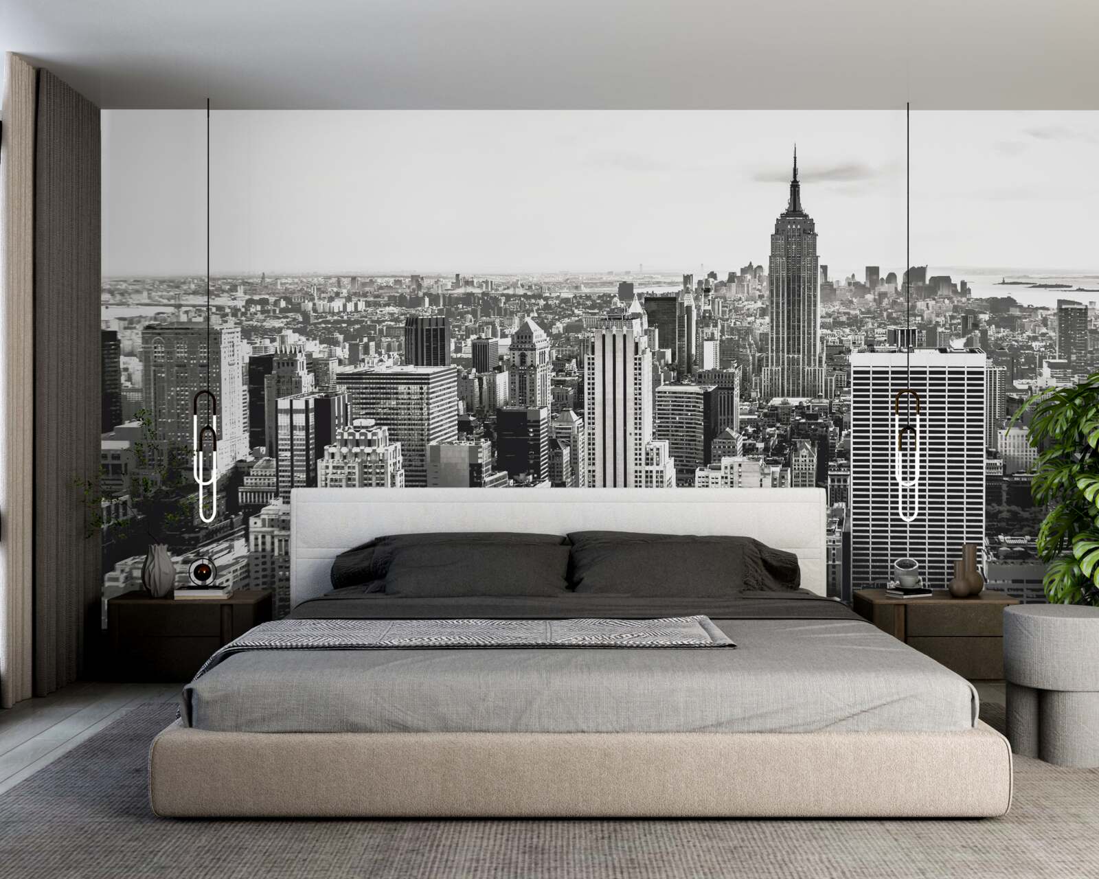 Fototapeta Vintage pohľad na Manhattan