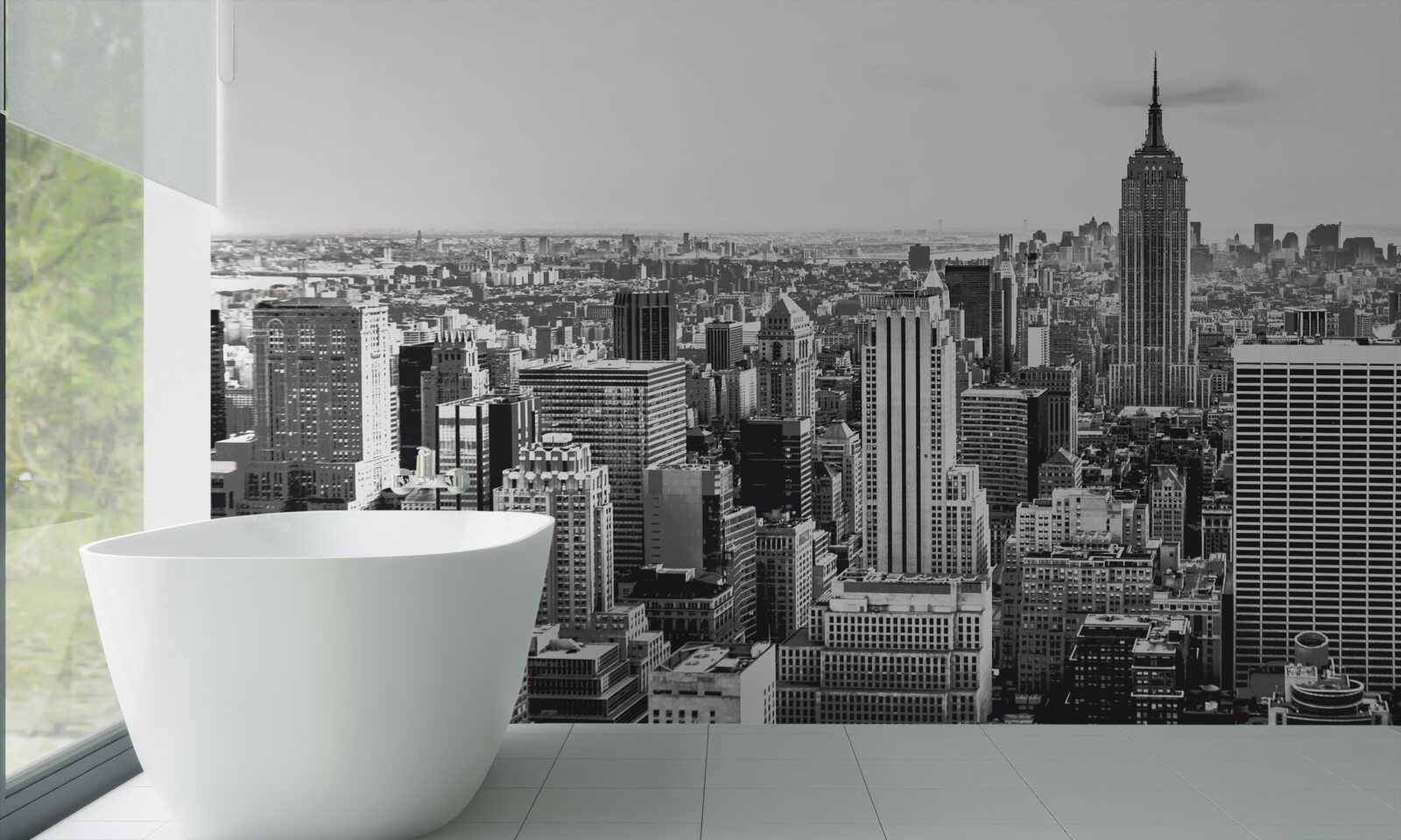 Fototapeta Vintage pohľad na Manhattan