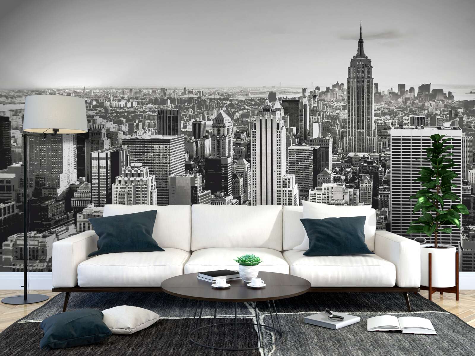 Fototapeta Vintage pohľad na Manhattan