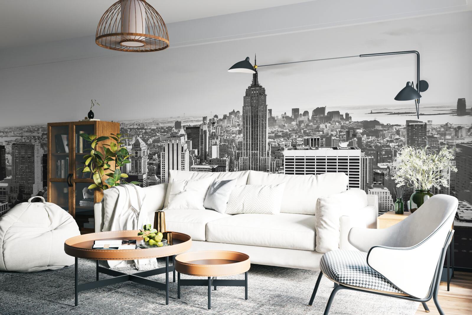 Fototapeta Vintage pohľad na Manhattan