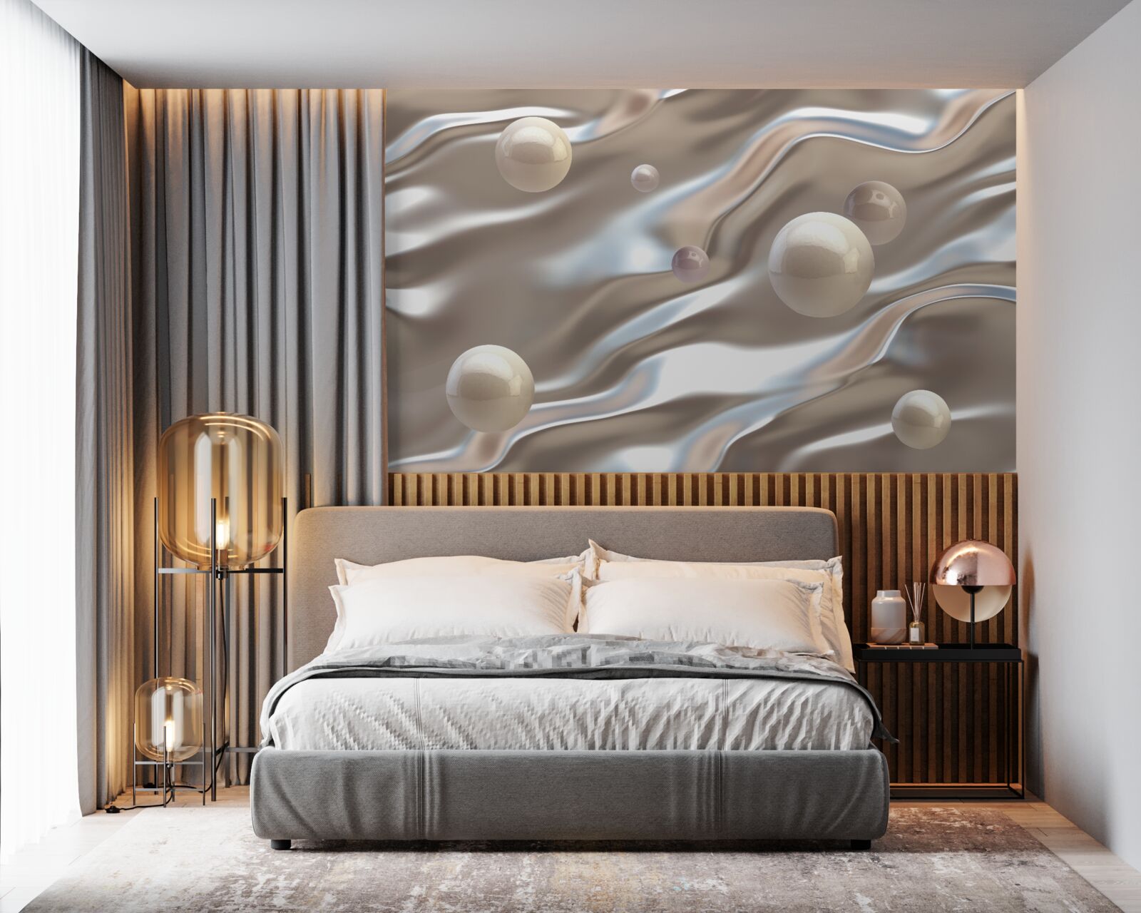 Fototapeta perleť na hodvábe