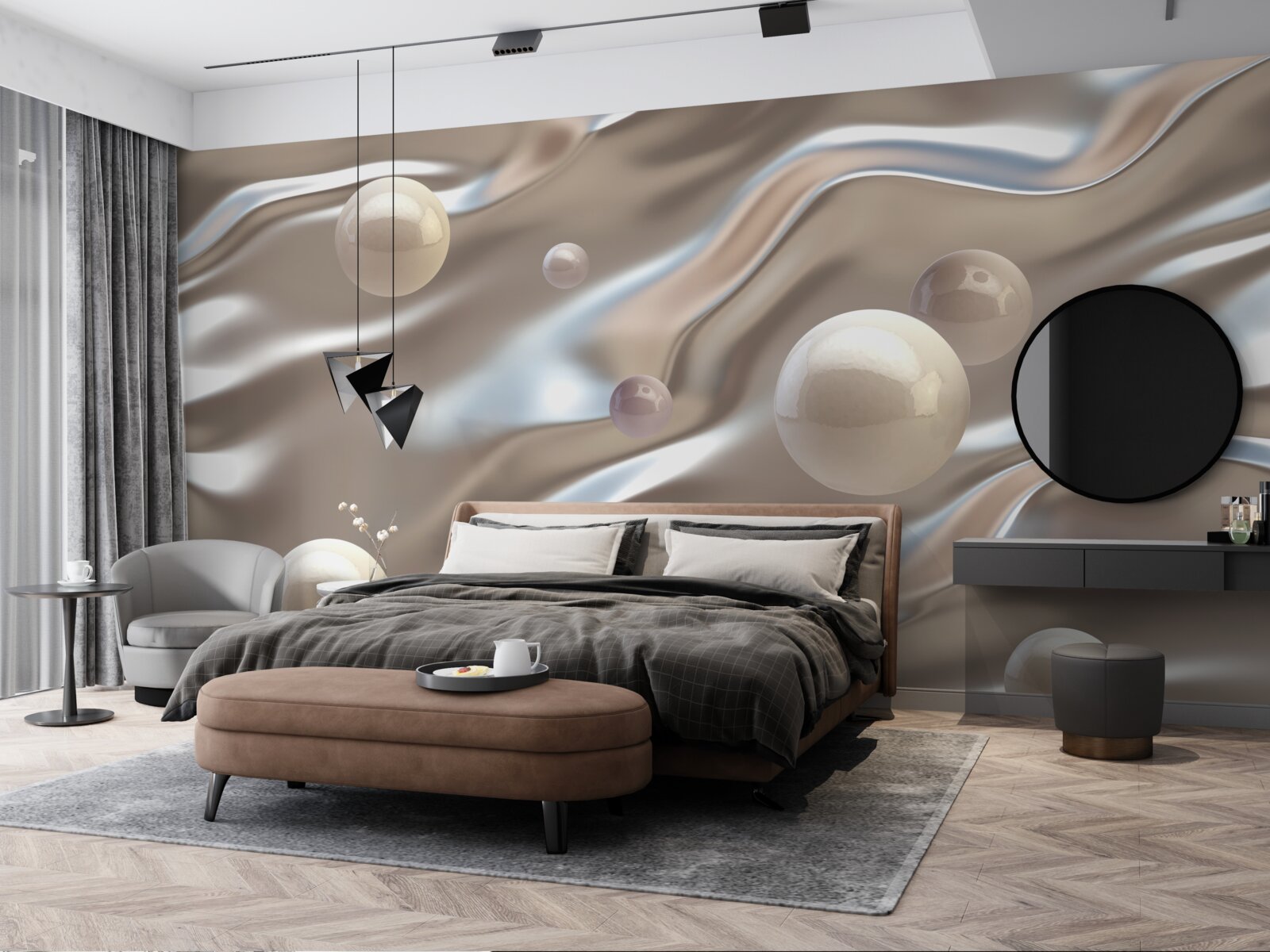 Fototapeta perleť na hodvábe