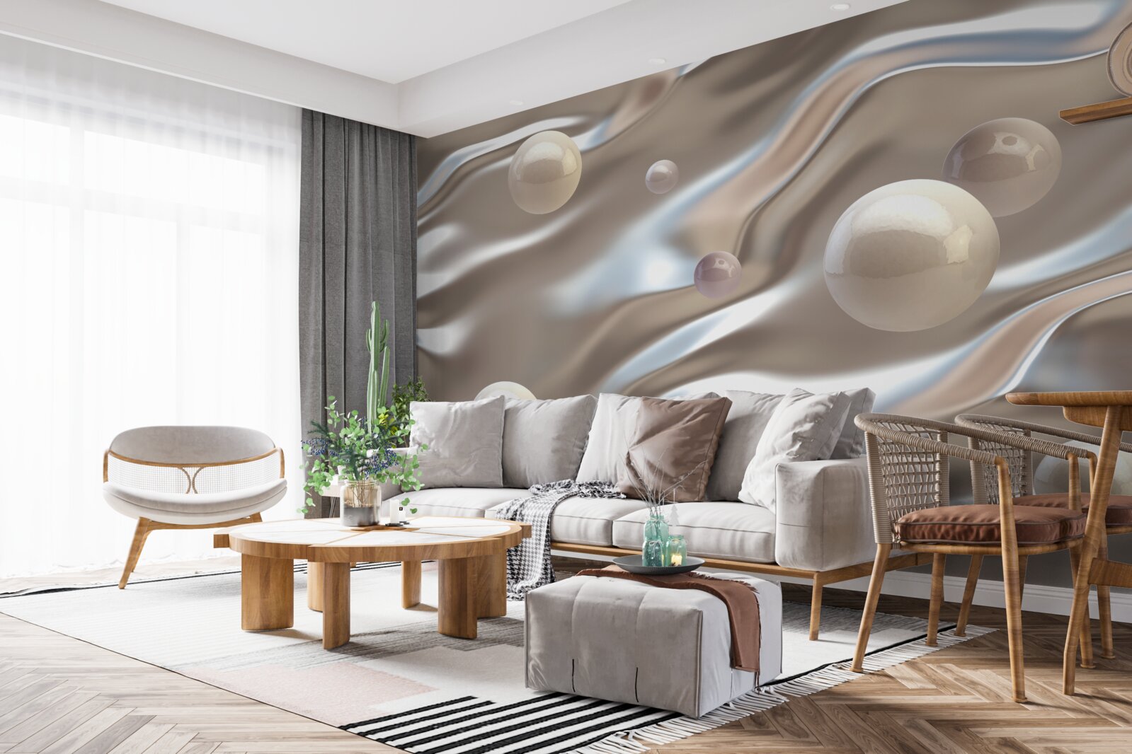 Fototapeta perleť na hodvábe