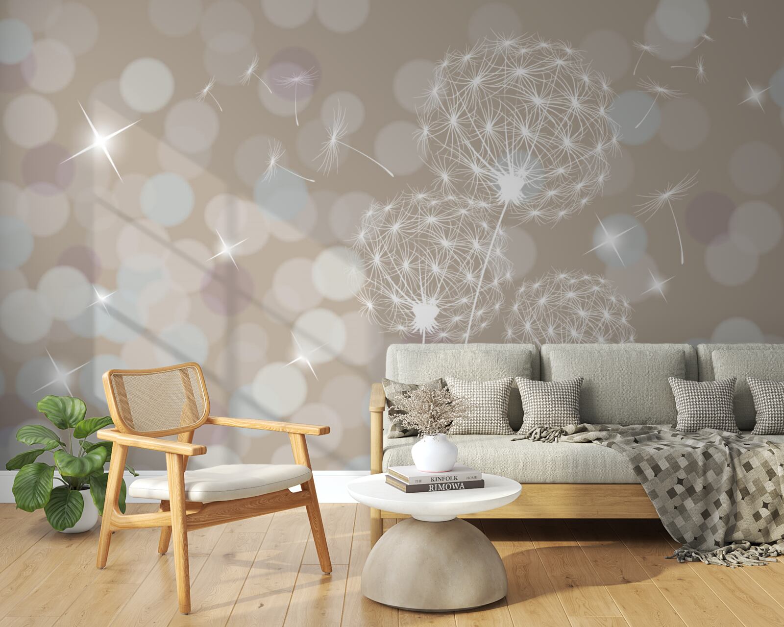 Fototapeta okvetný lístok púpavy, ľahký ako pierko