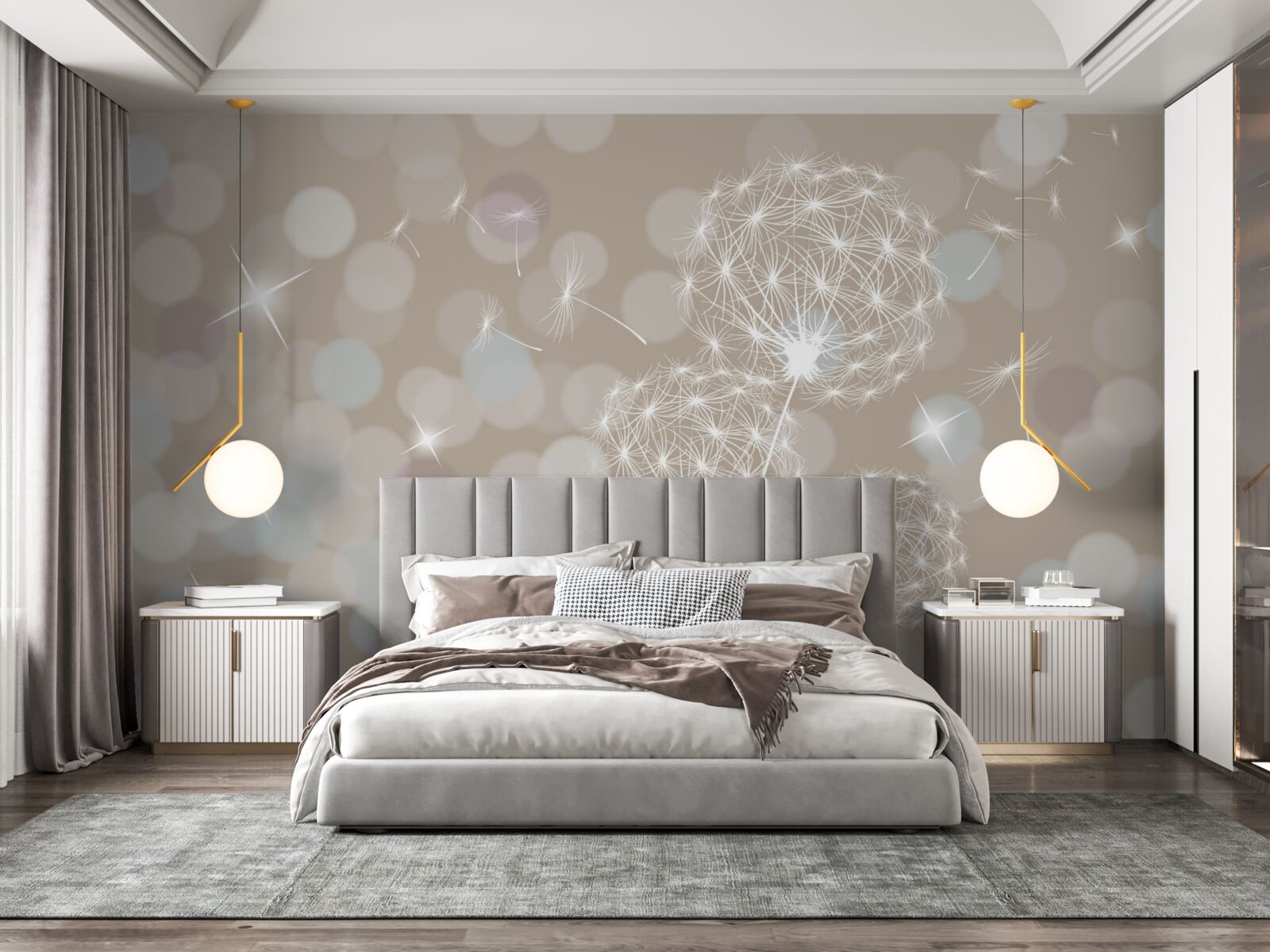 Fototapeta okvetný lístok púpavy, ľahký ako pierko