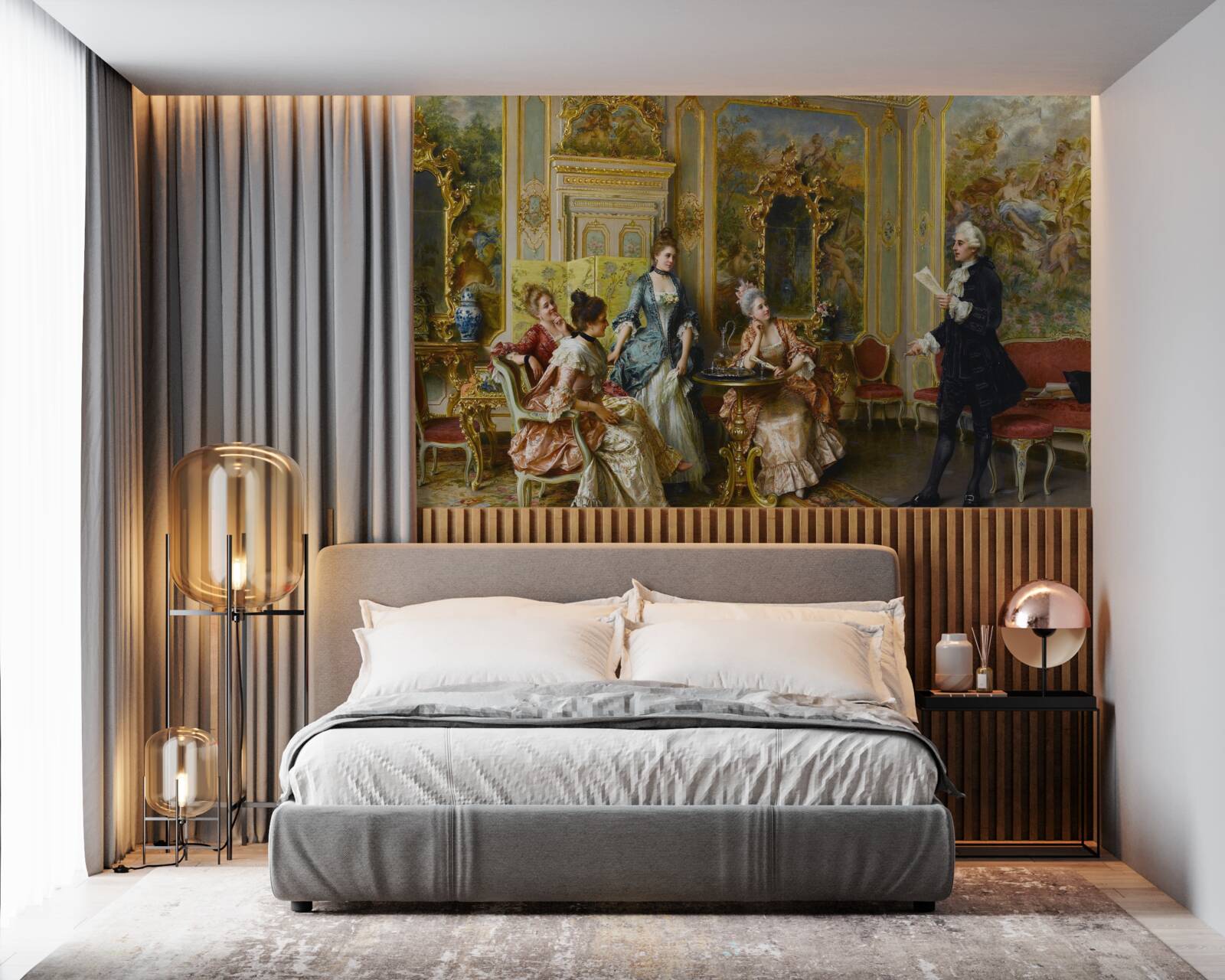 Fototapeta obdiv dámam za ich vášeň pre čítanie poézie