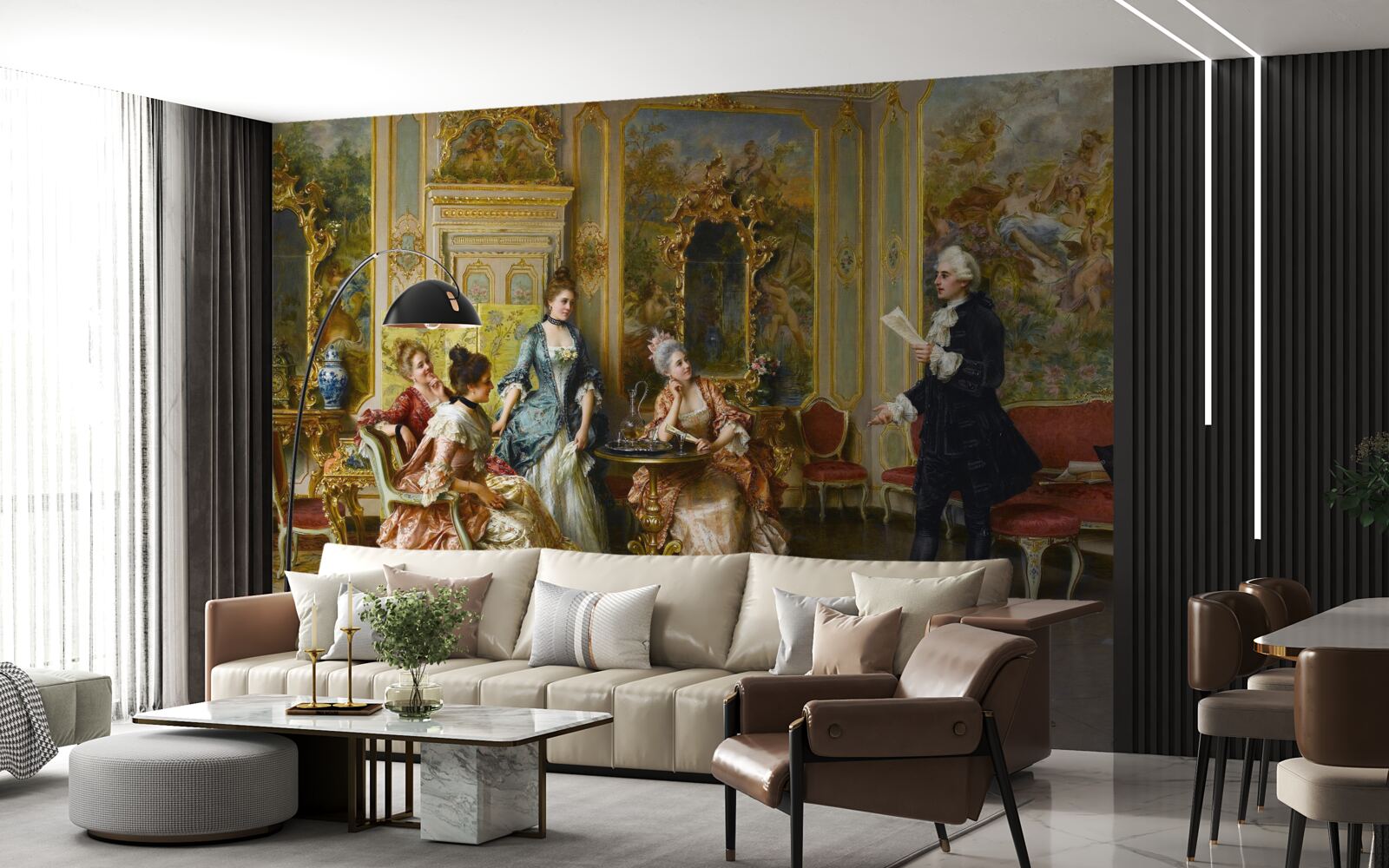 Fototapeta obdiv dámam za ich vášeň pre čítanie poézie