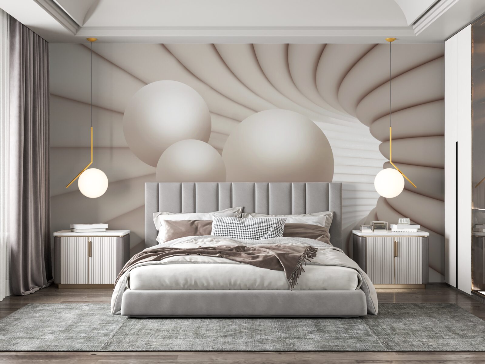 Fototapeta tri perly letia do chodby