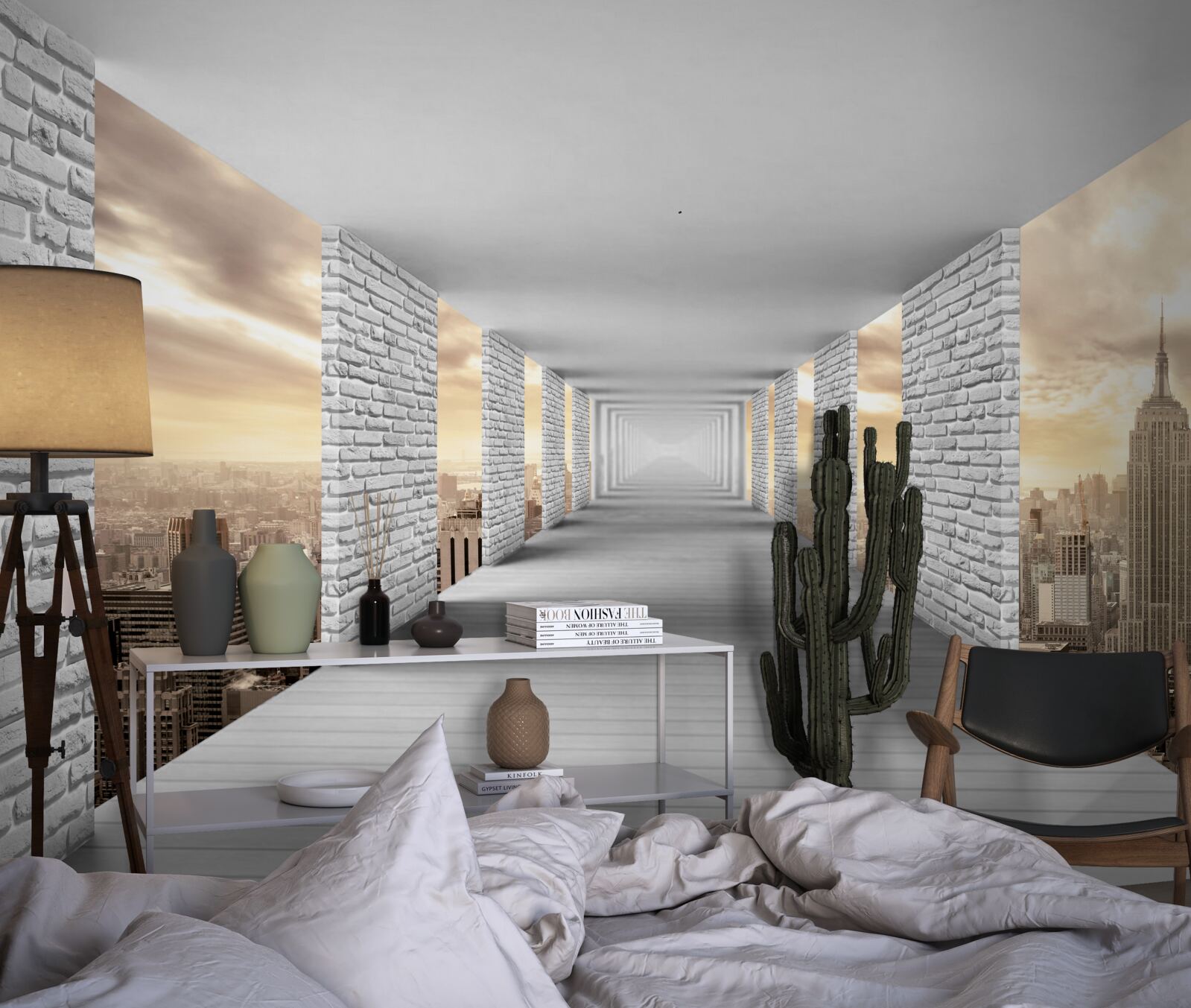 Fototapeta 3D prechádzka po meste