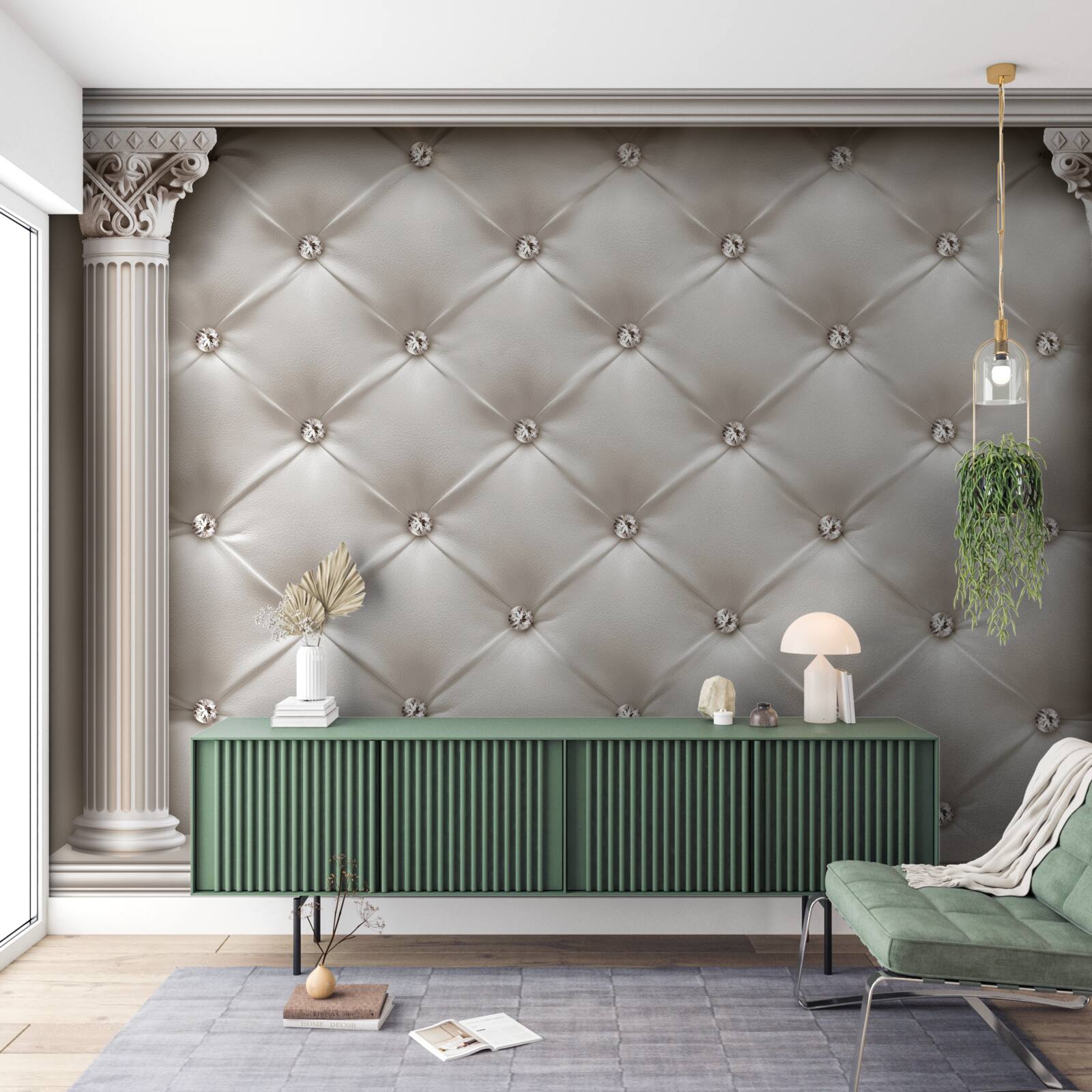 Fototapeta zaoblenia a ozdobné povrchové úpravy