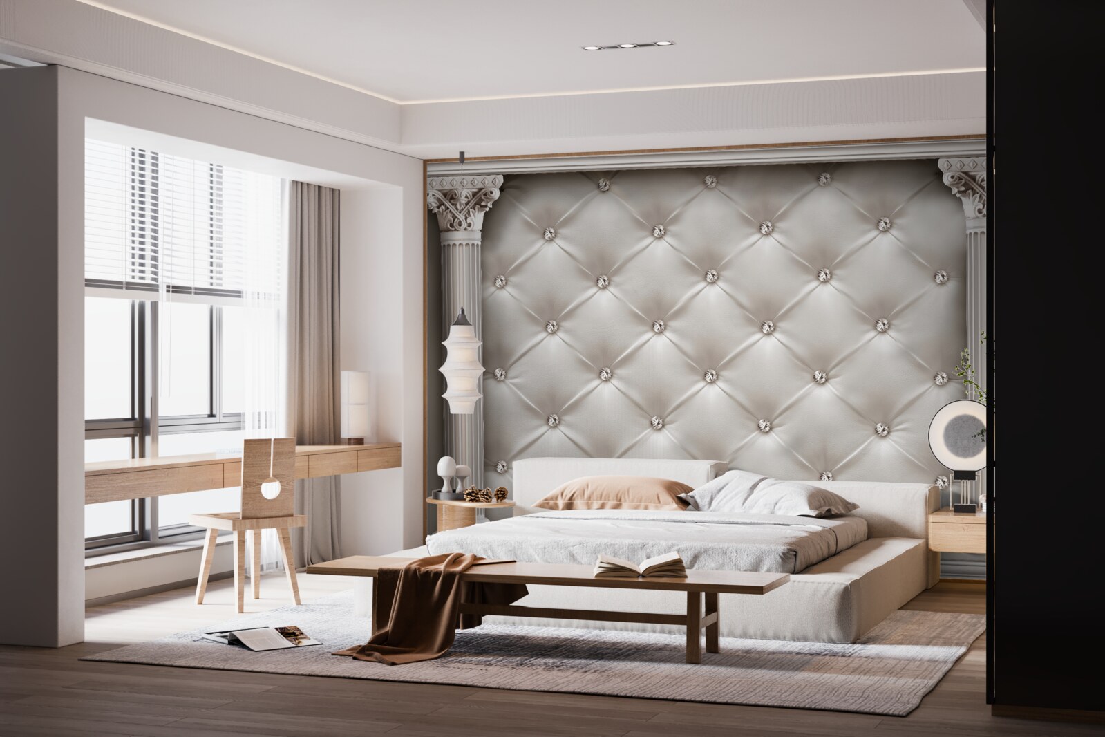 Fototapeta zaoblenia a ozdobné povrchové úpravy