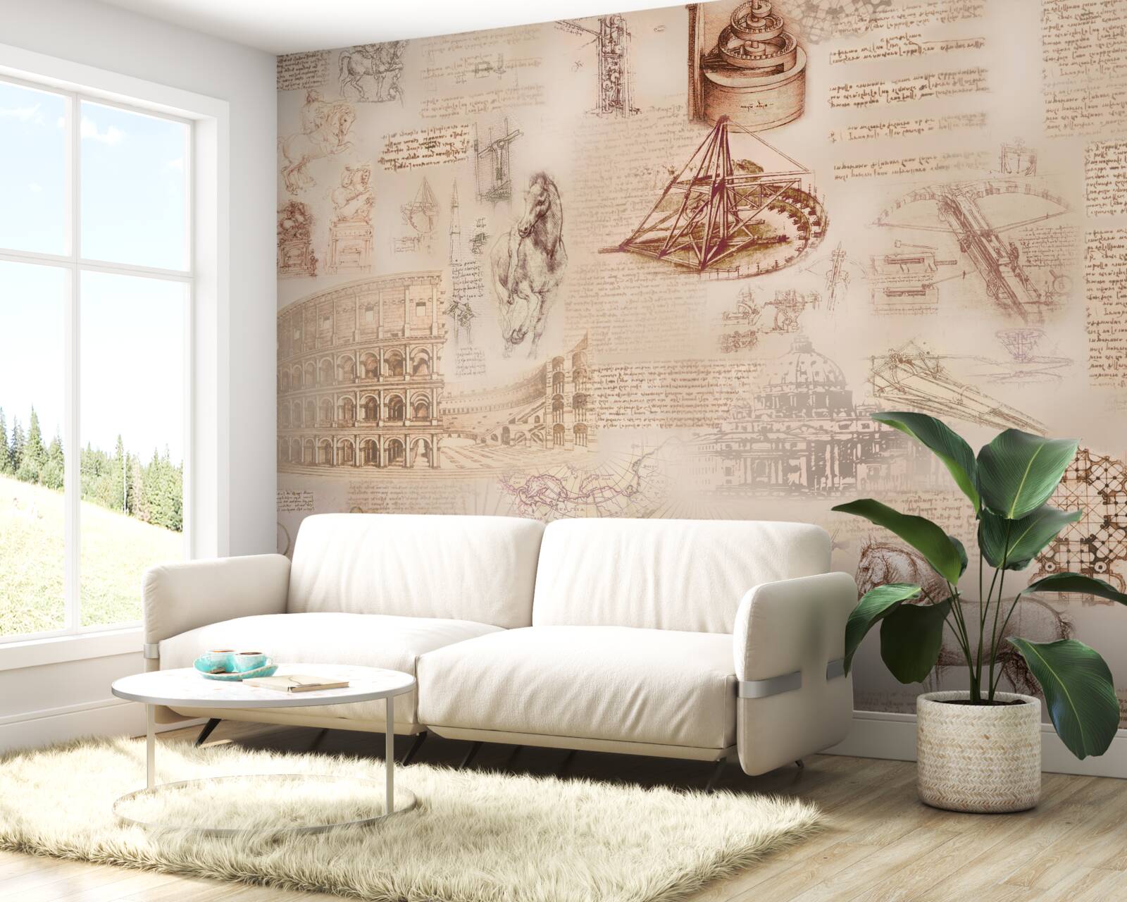 Fototapeta staroveký Rím a retro Taliansko