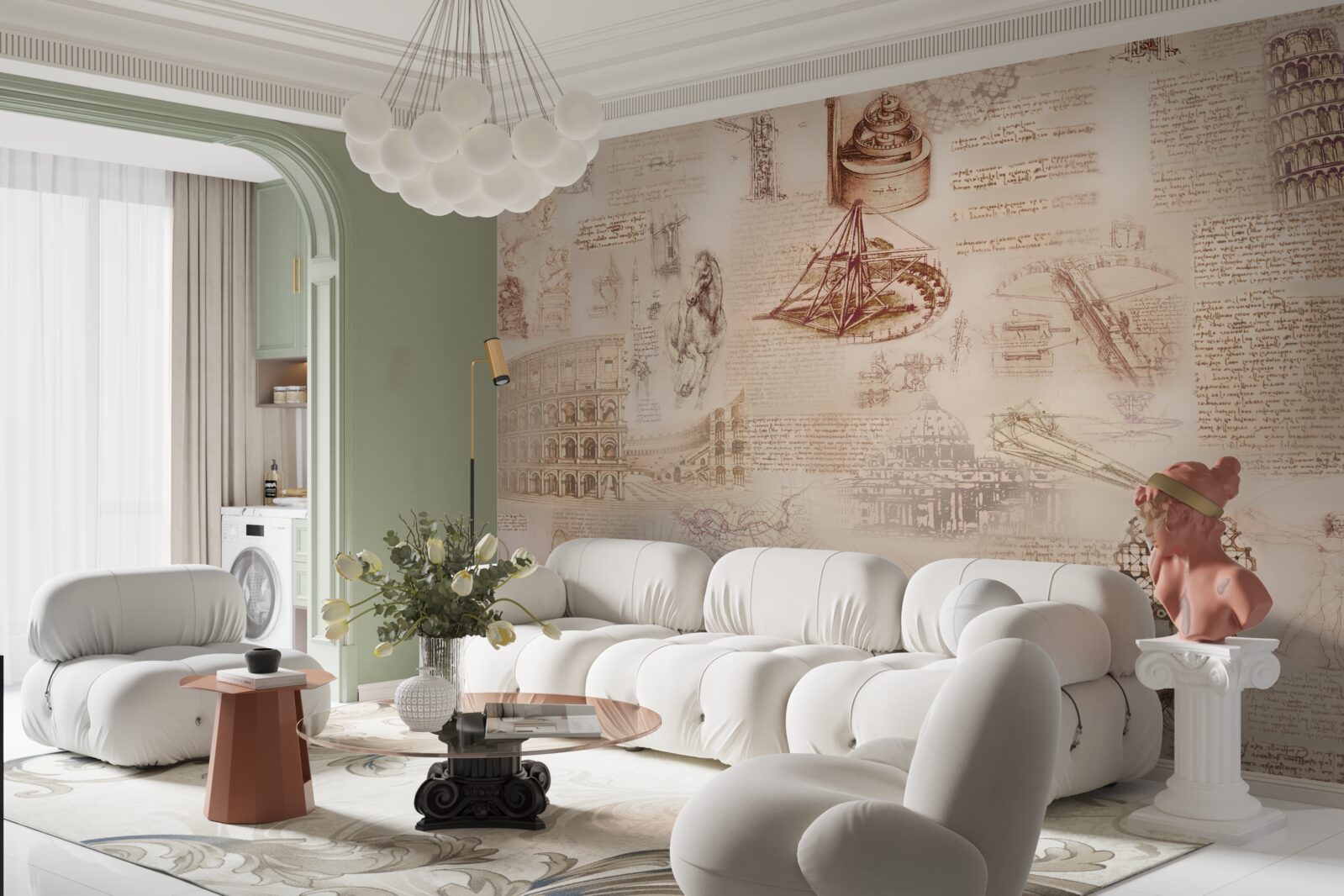 Fototapeta staroveký Rím a retro Taliansko