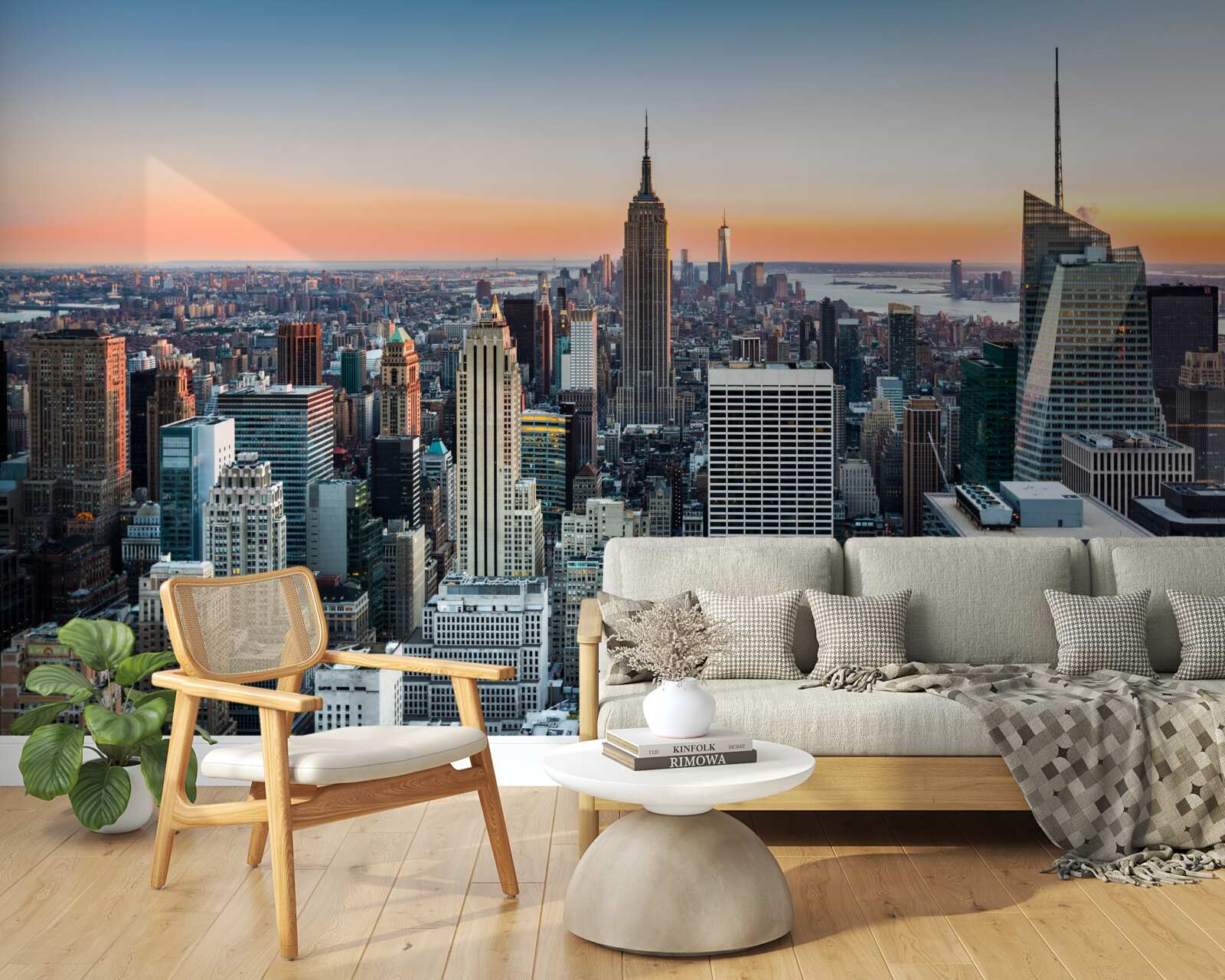 Fototapeta súmrak v hlbinách veľkého jablka