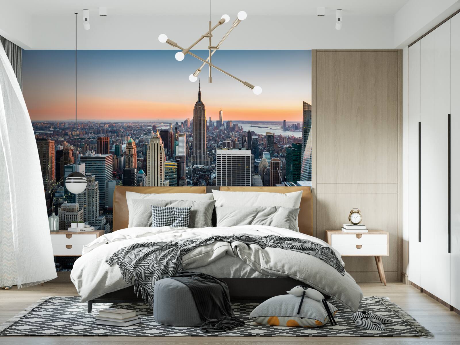 Fototapeta súmrak v hlbinách veľkého jablka