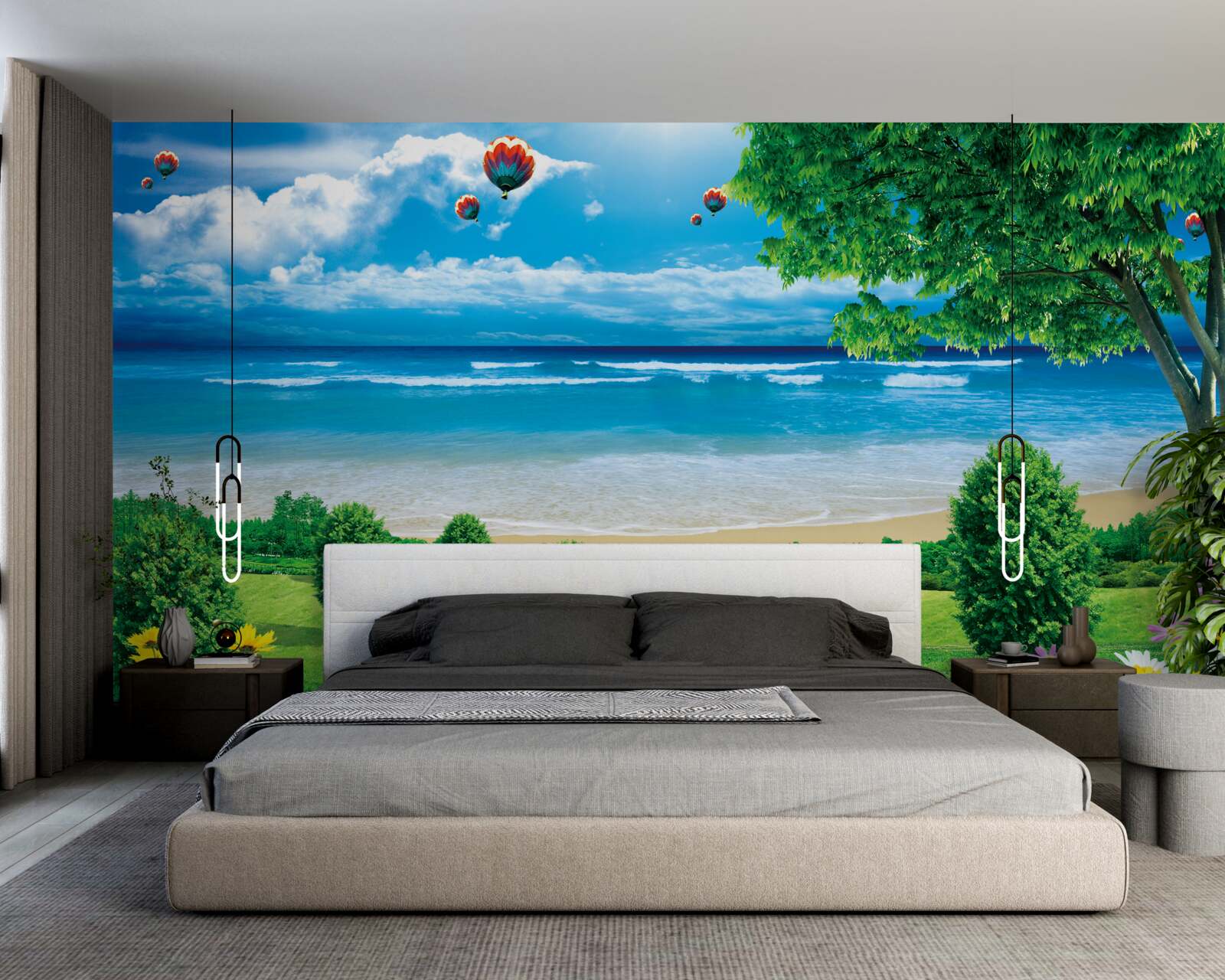 Fototapeta zelené morské lúky