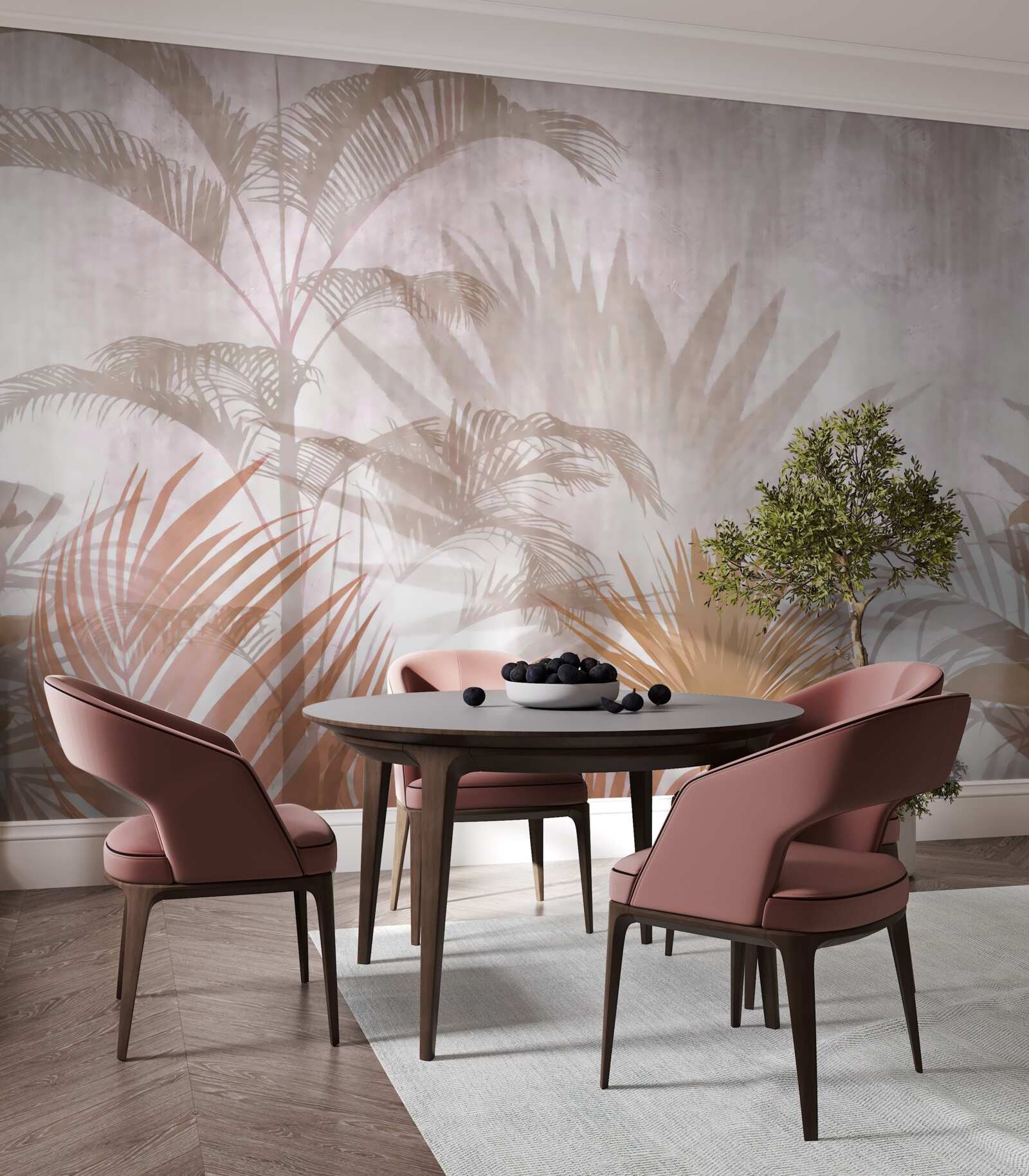 Fototapeta tropické rastliny s jemnosťou