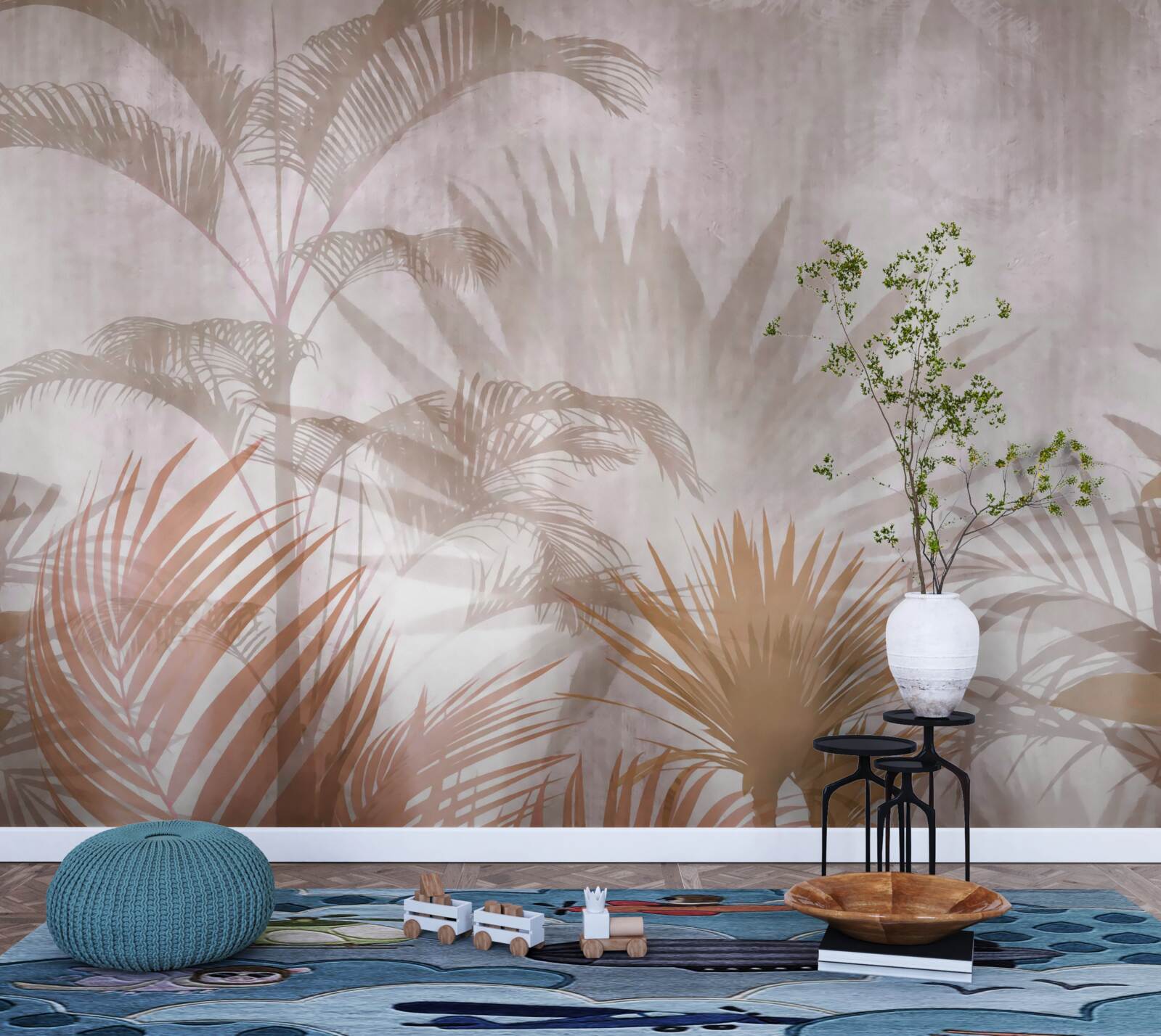 Fototapeta tropické rastliny s jemnosťou