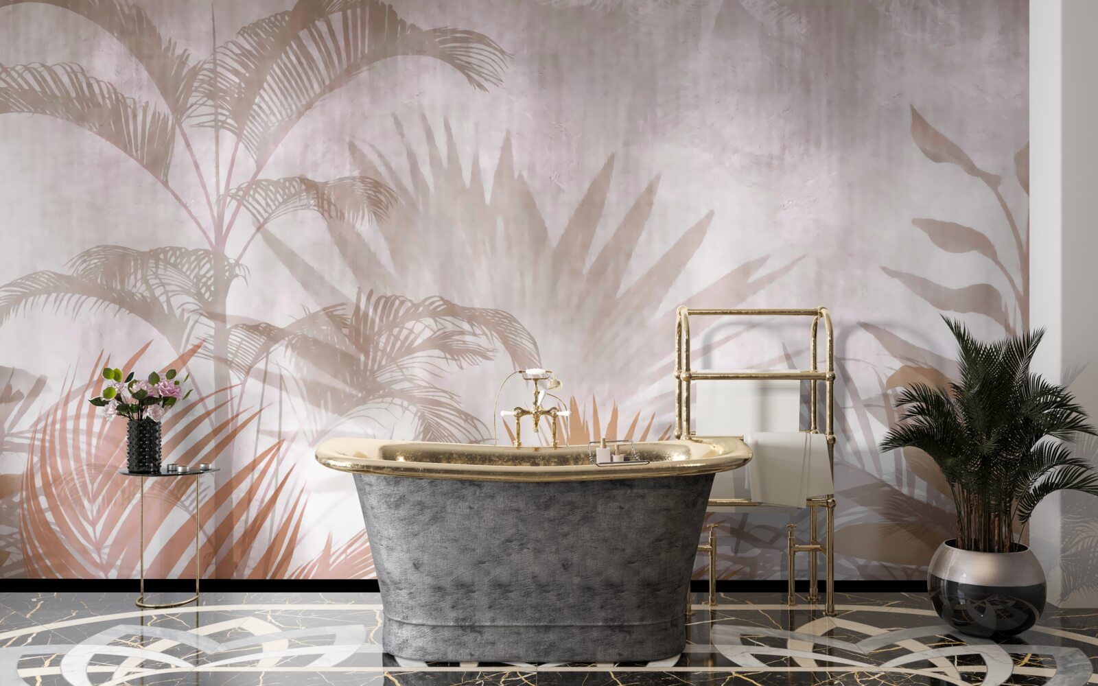 Fototapeta tropické rastliny s jemnosťou