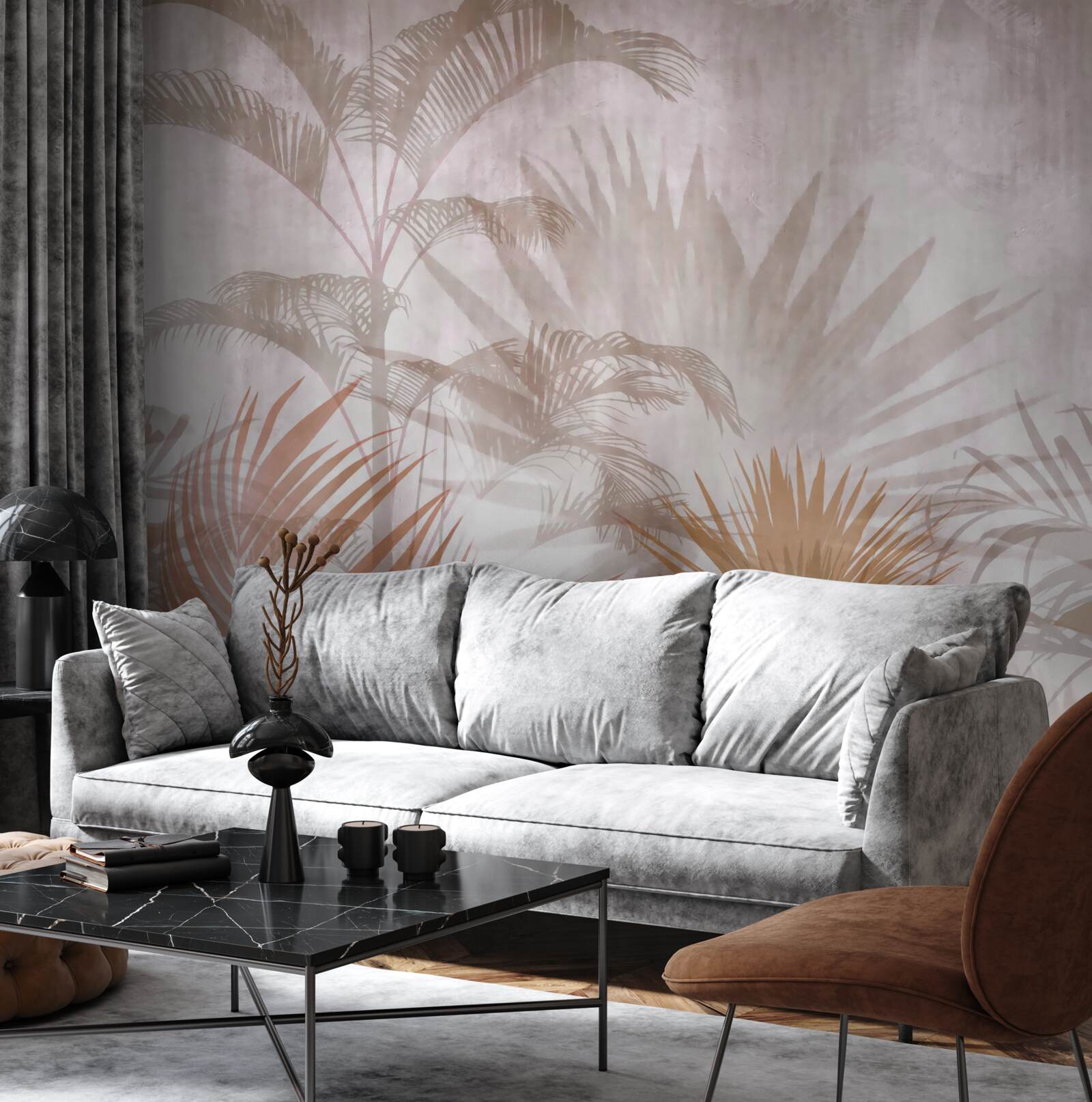 Fototapeta tropické rastliny s jemnosťou