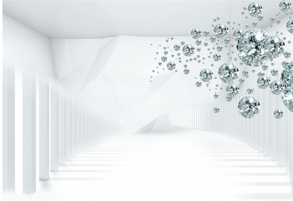 Fototapeta kvapky vody v jasne osvetlenej miestnosti