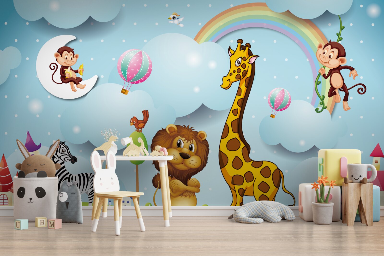 Fototapeta zvieratá na čerstvej lúke