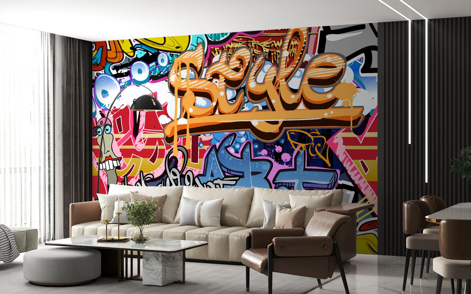 Fototapeta Umenie obývacej steny