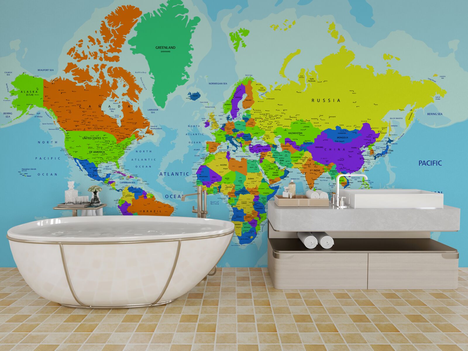 Fototapeta globálna politická situácia