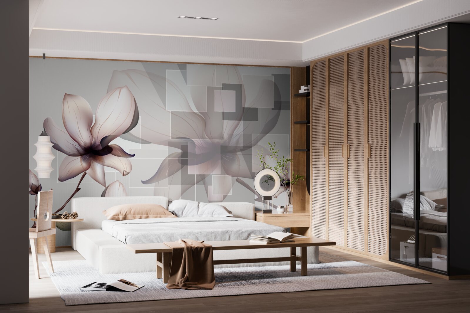 Fototapeta veľké biele magnólie