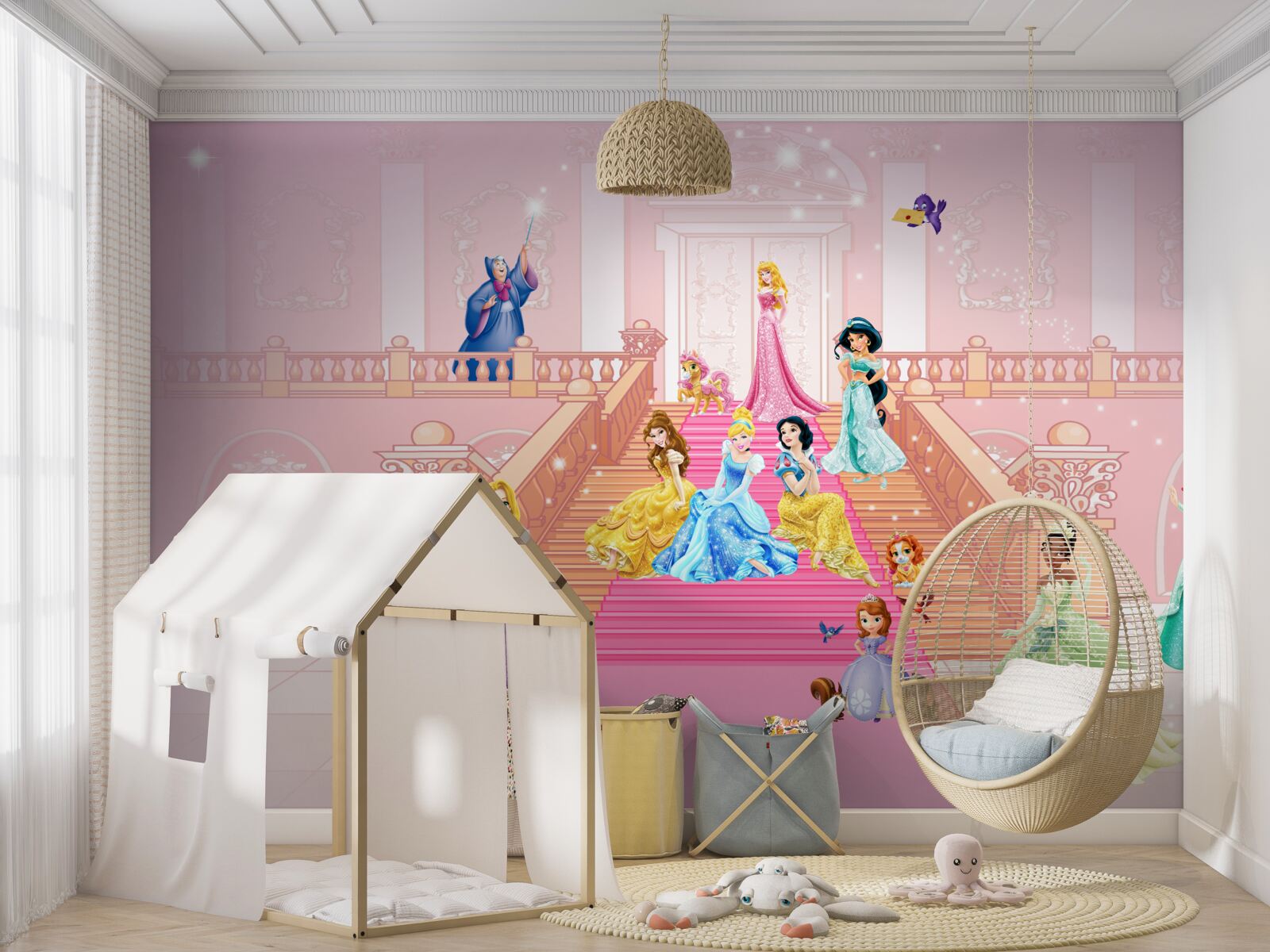 Fototapeta Disney kreslené princezné