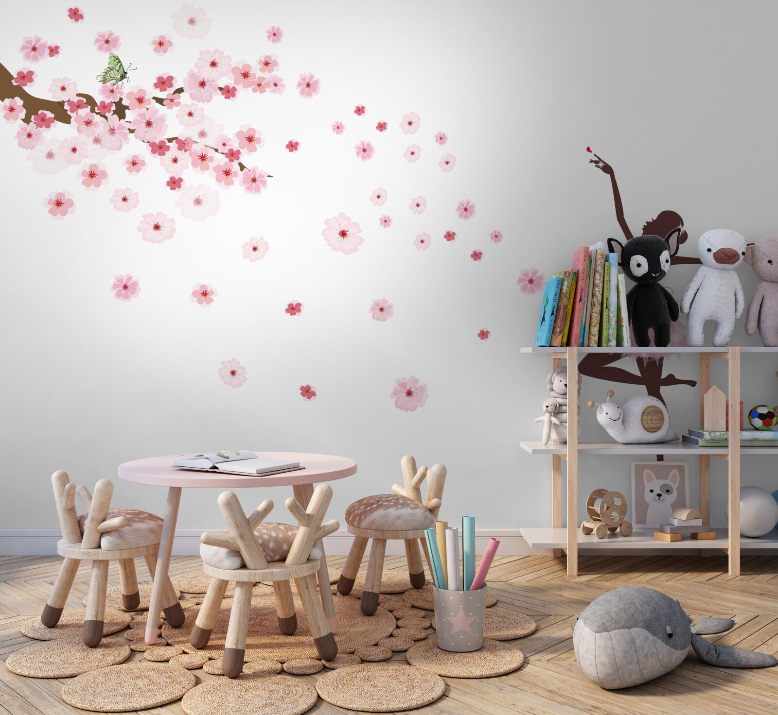 Fototapeta tanečnica v ružovom kostýme