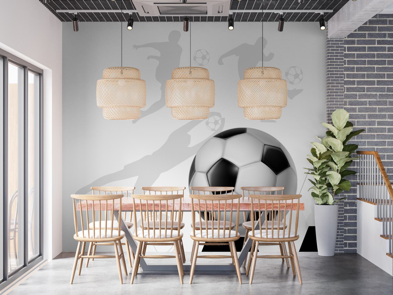 Fototapeta veľká futbalová lopta