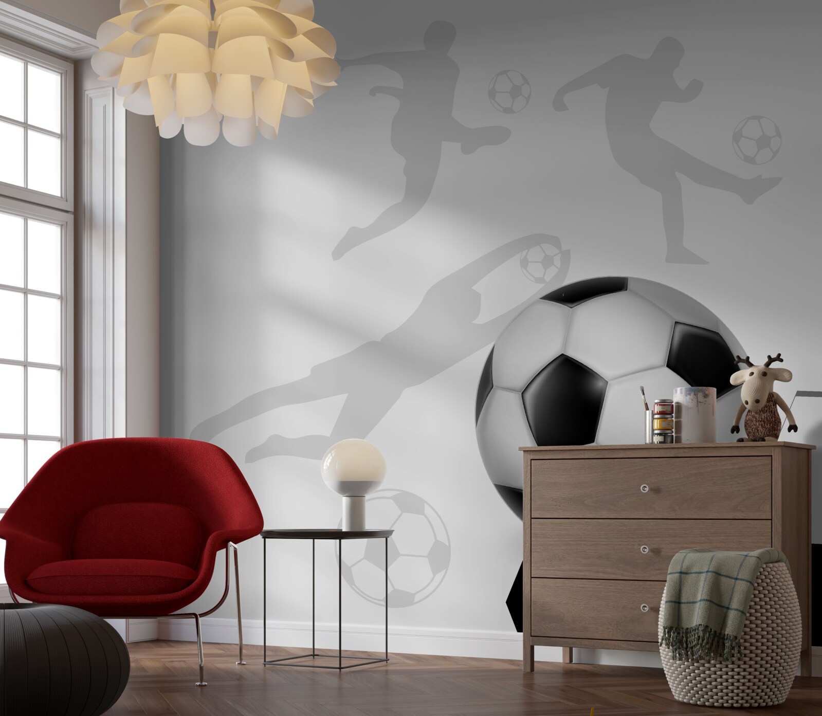 Fototapeta veľká futbalová lopta