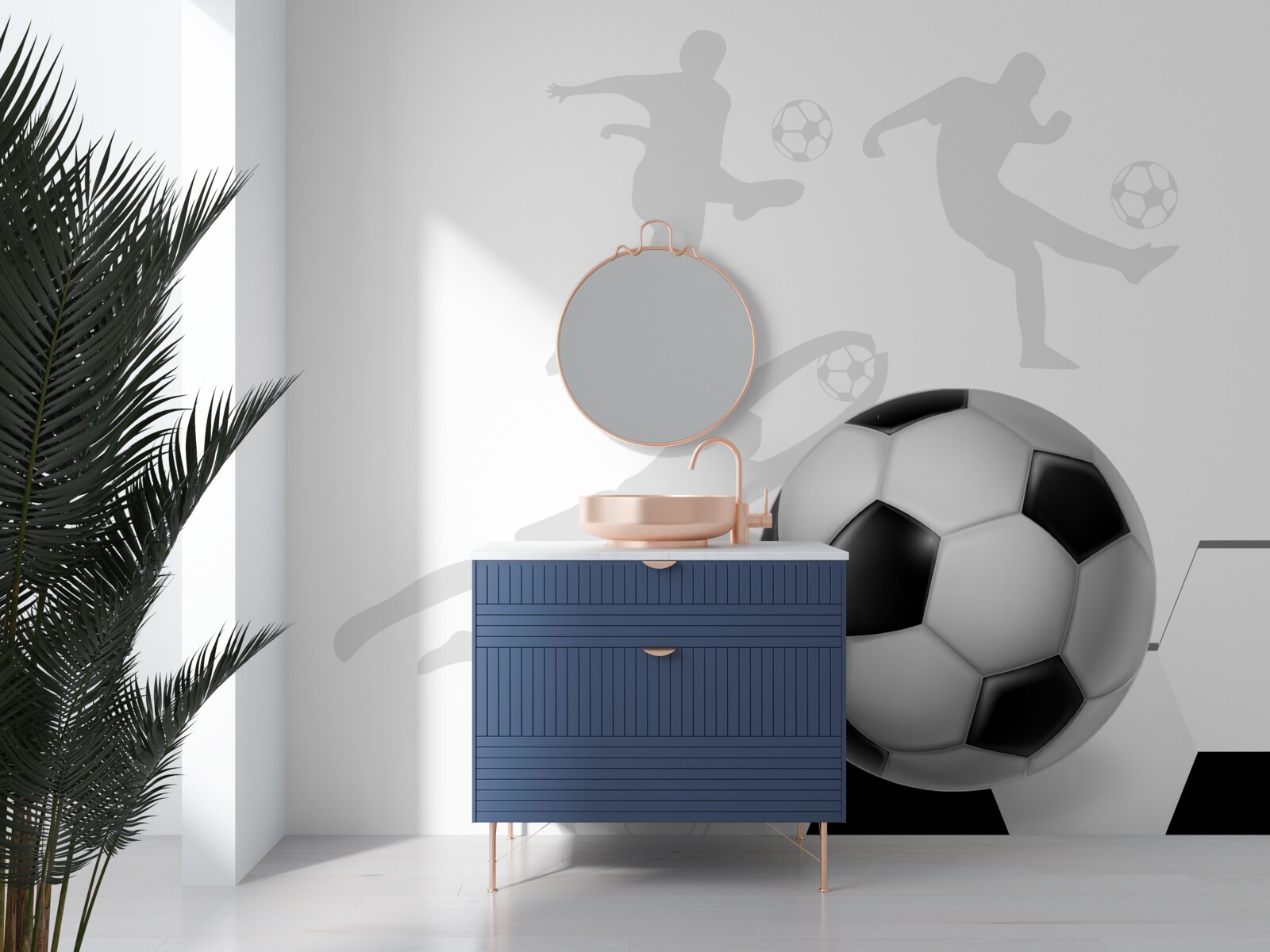 Fototapeta veľká futbalová lopta