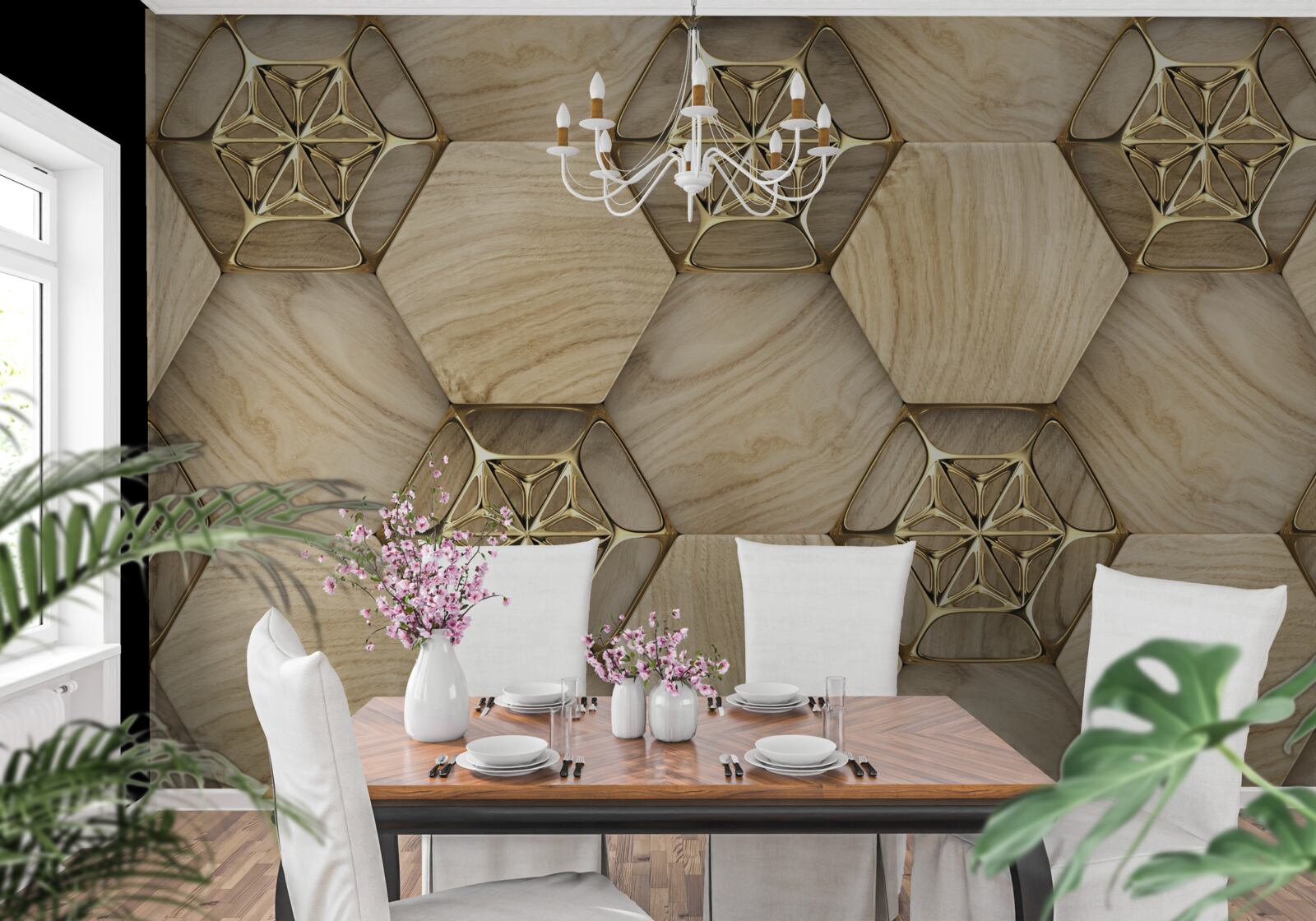 Fototapeta podlaha v abstraktnom štýle